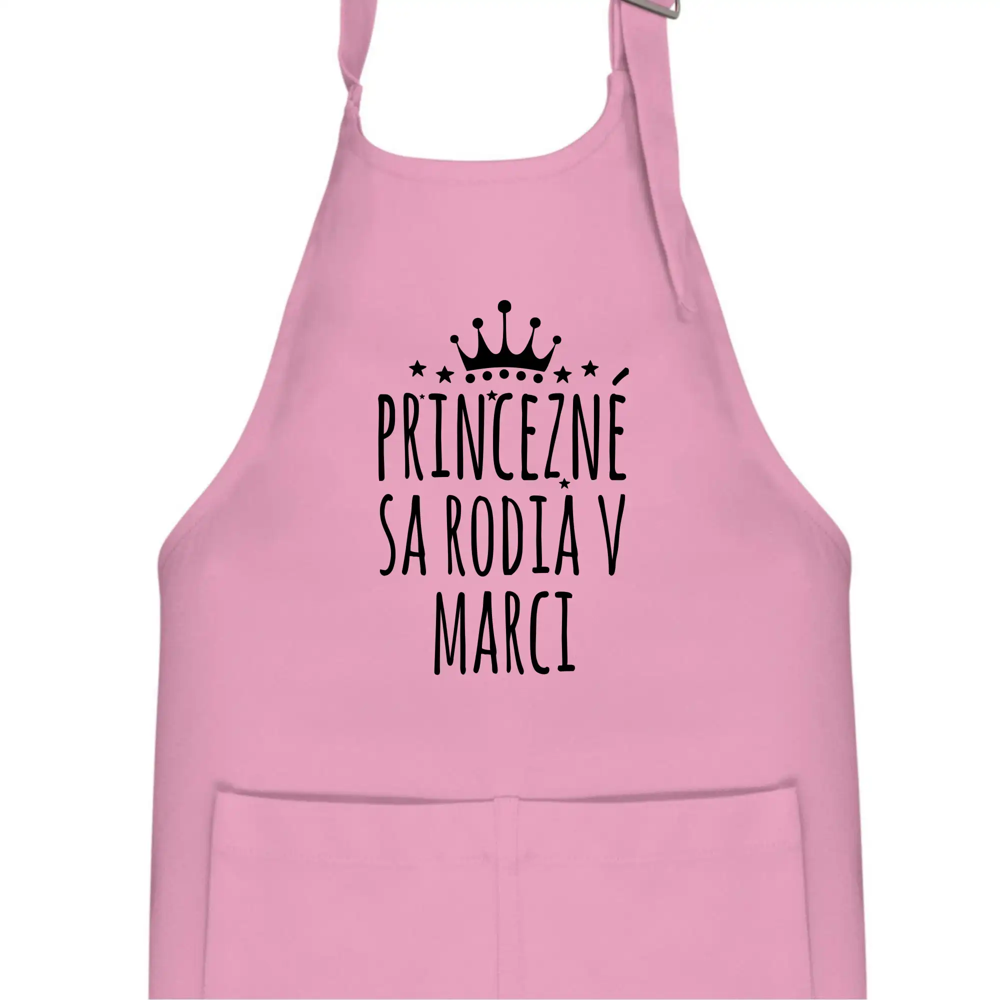 Tričká pre narodených v marci - Princezné sa rodia v marci - Detská zástera na varenie