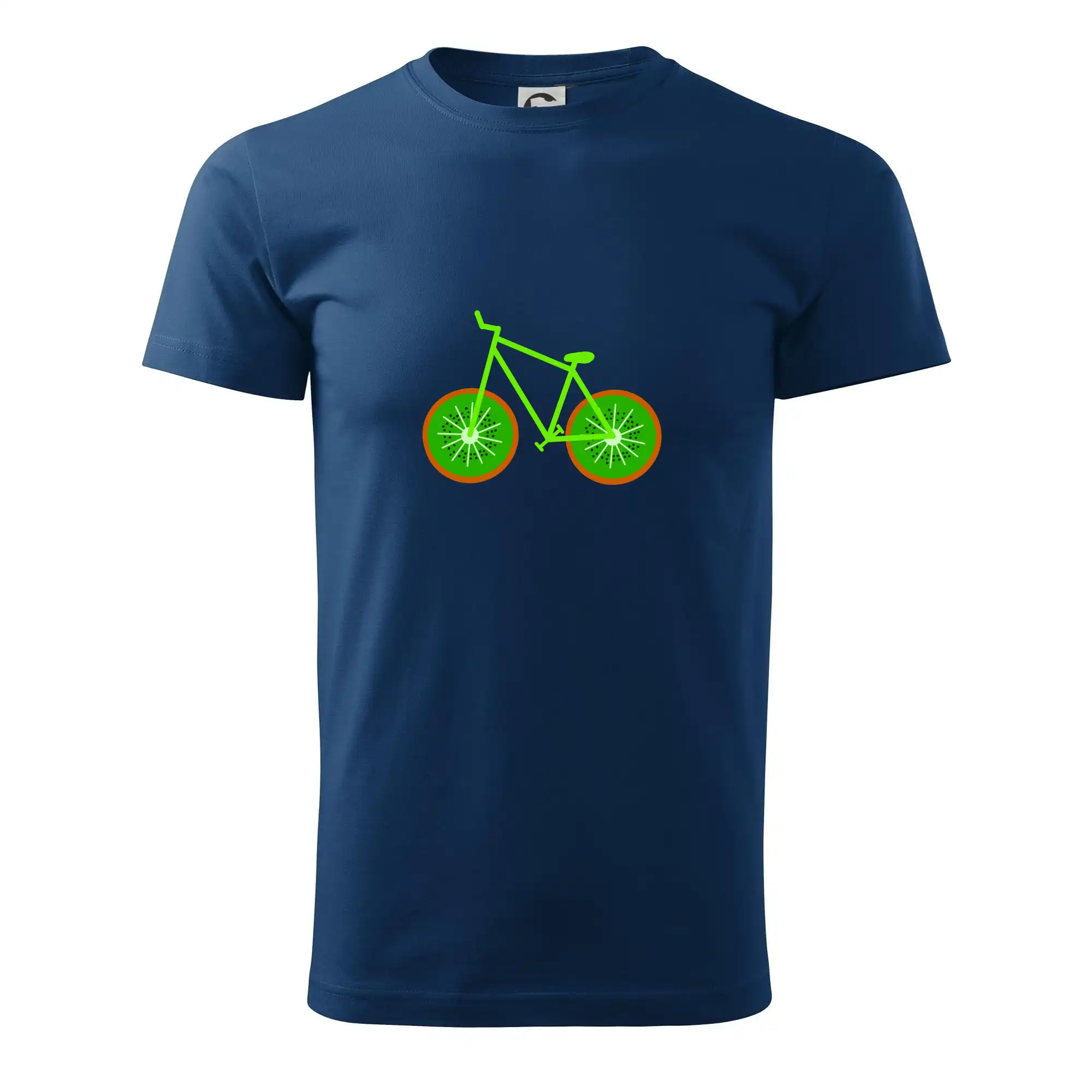 Tričko ako darček pre cyklistu - Kolo Kiwi - Pánske tričko nižšej gramáže