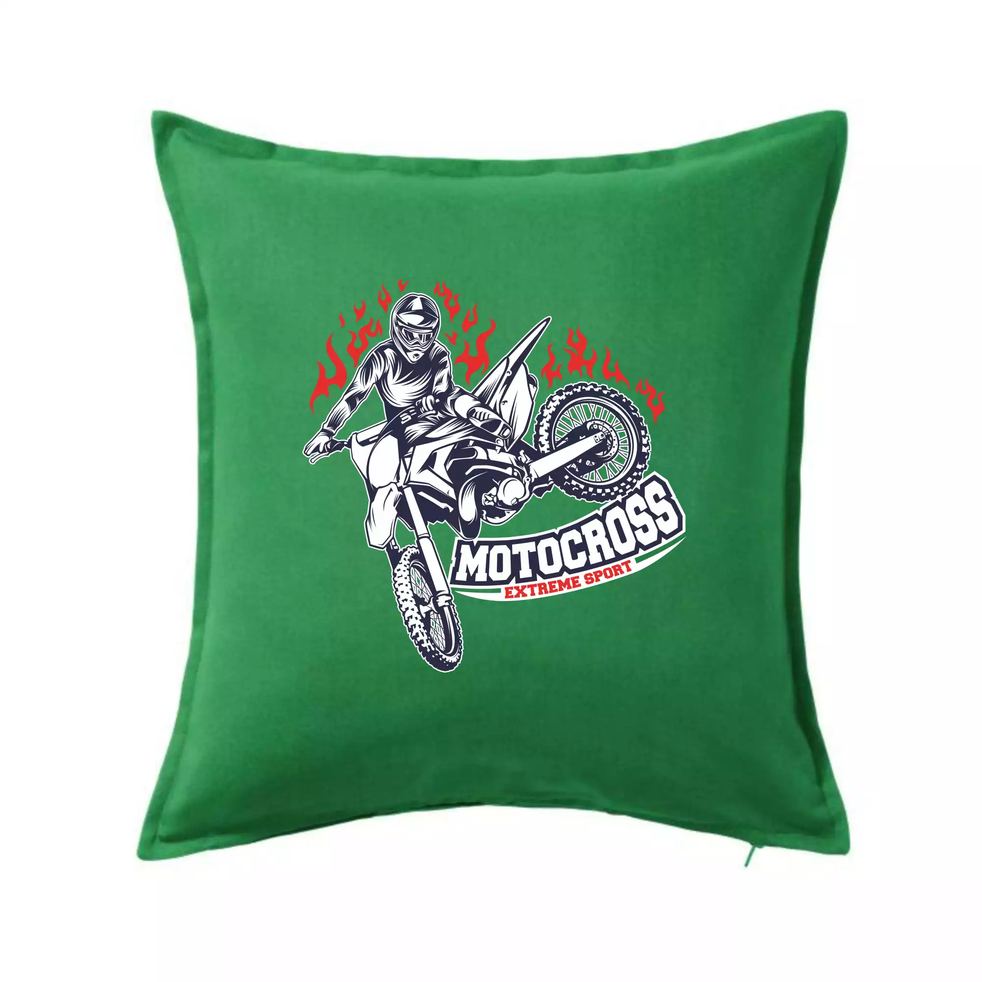 Motocross extreme sport fire