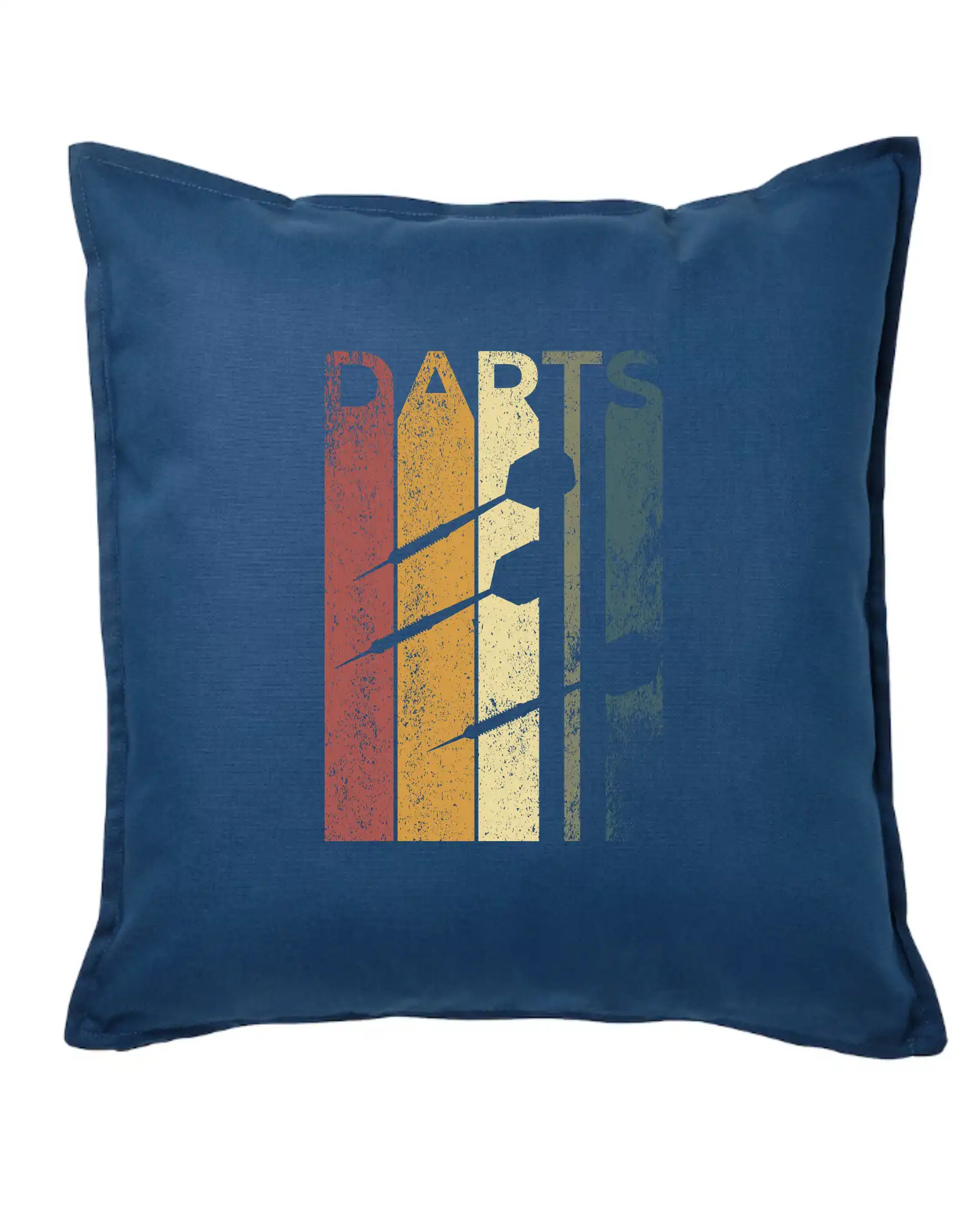 Tričko na šípky - Darts vintage - Vankúš 50x50