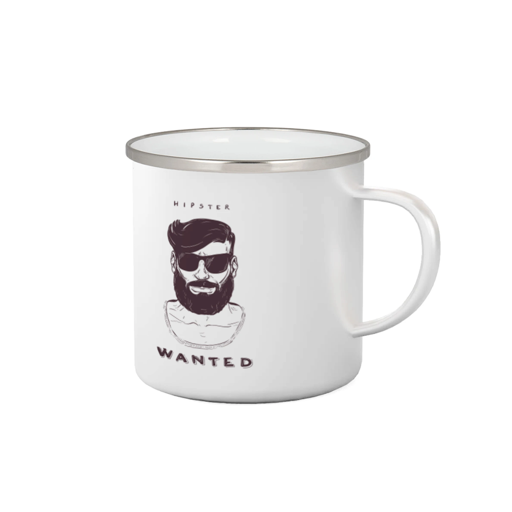 Tričká s fúzikmi - Hipster wanted - Plecháčik