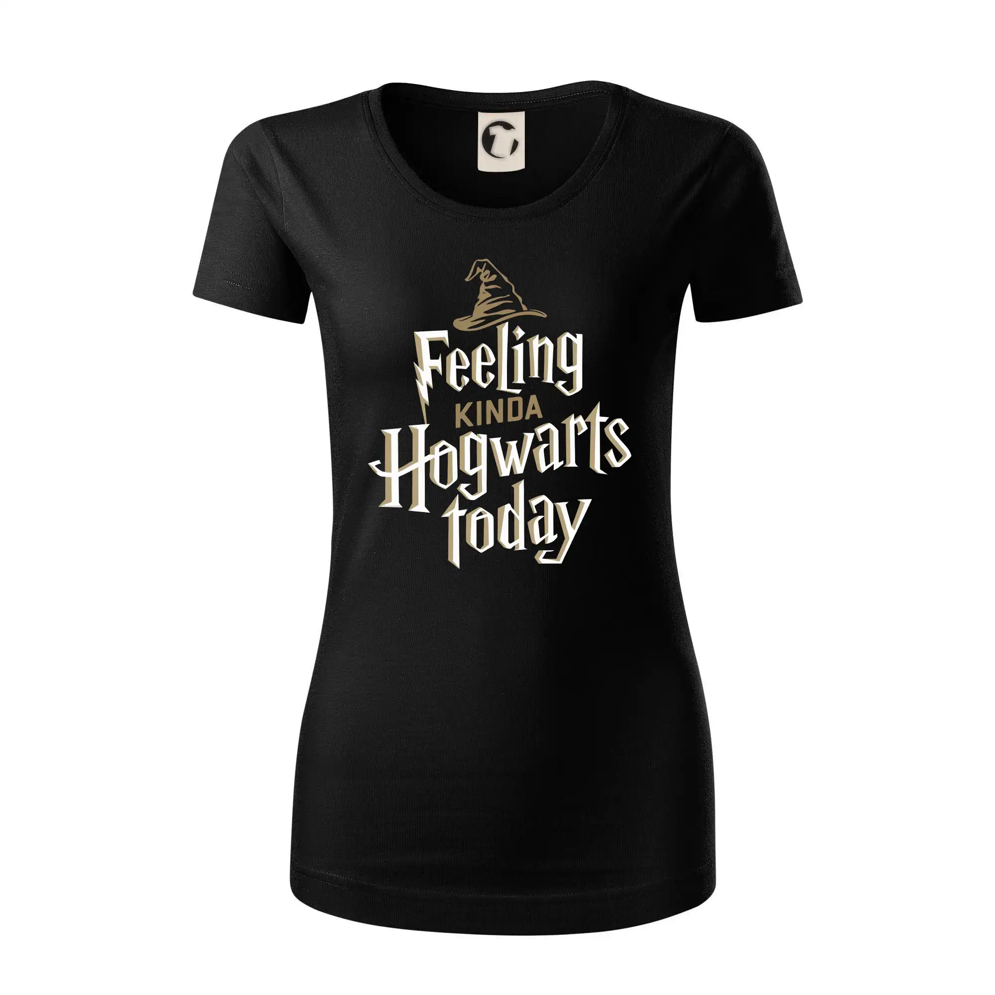 Filmové tričká - Feeling kinda Hogwarts today - Dámske tričko z organickej bavlny Origin (GOTS)