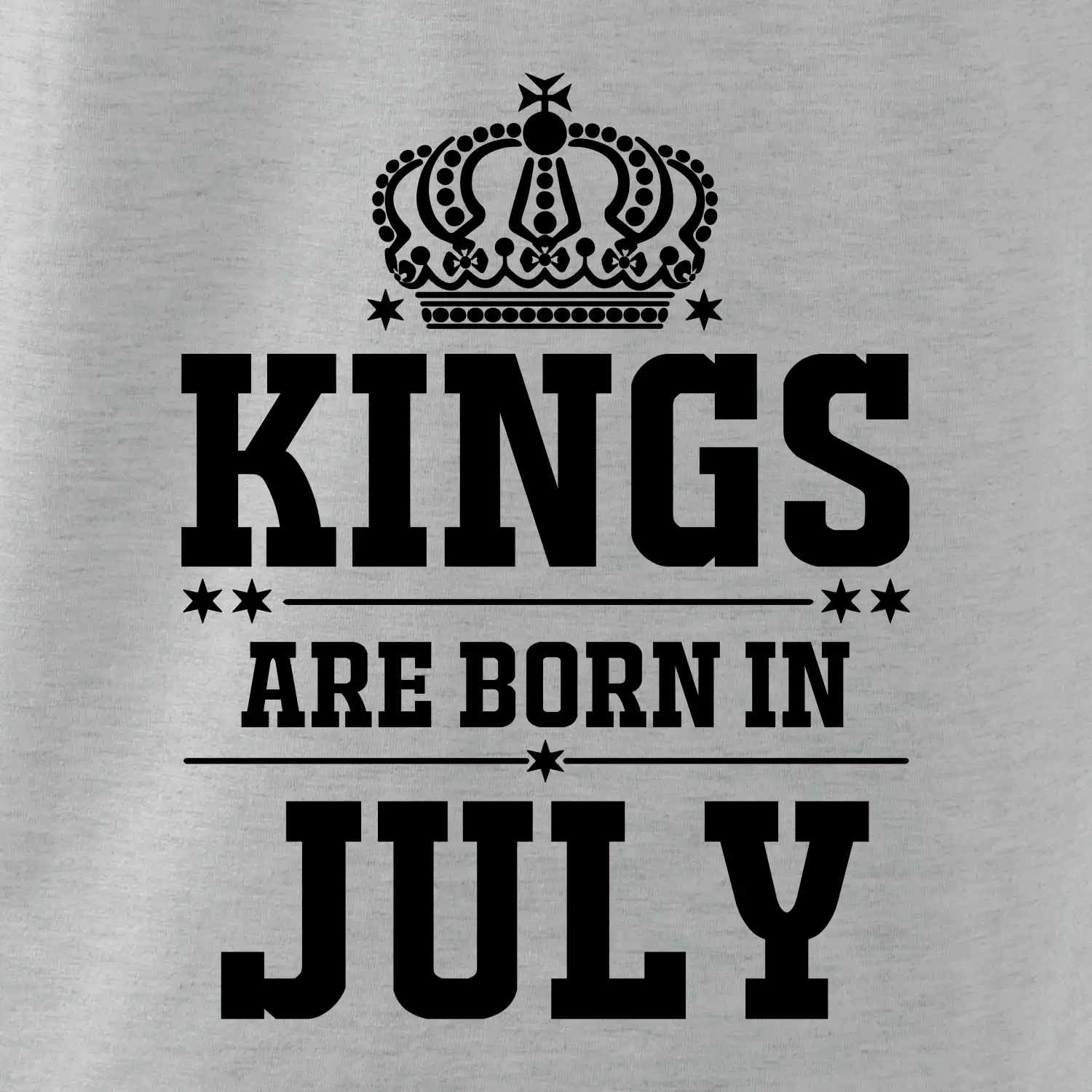 Kings are born in July