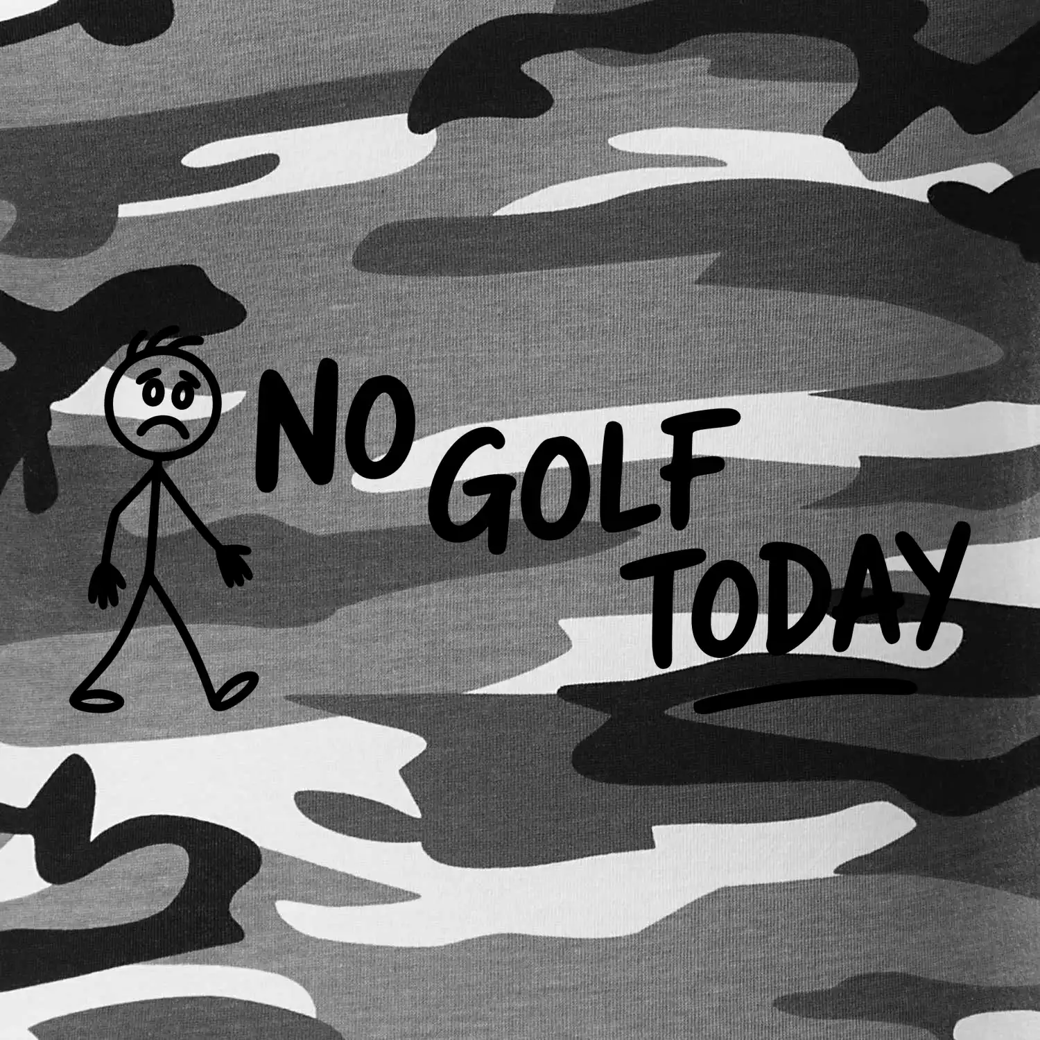 No Golf Today