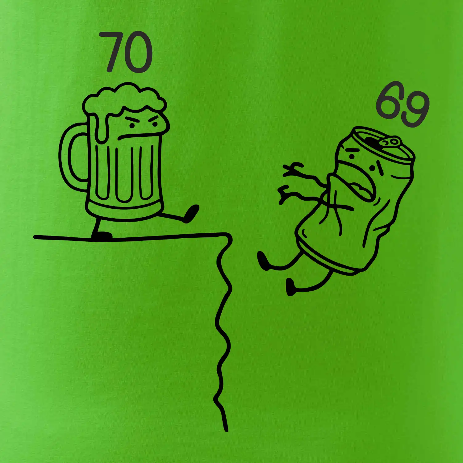 Pivo narozeniny - útes 70let