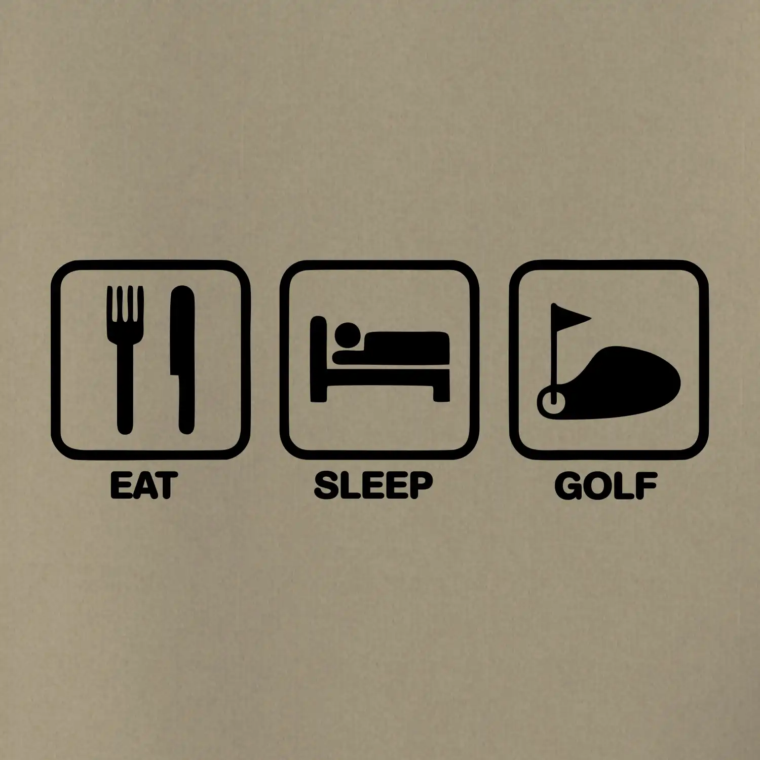Eat sleep golf