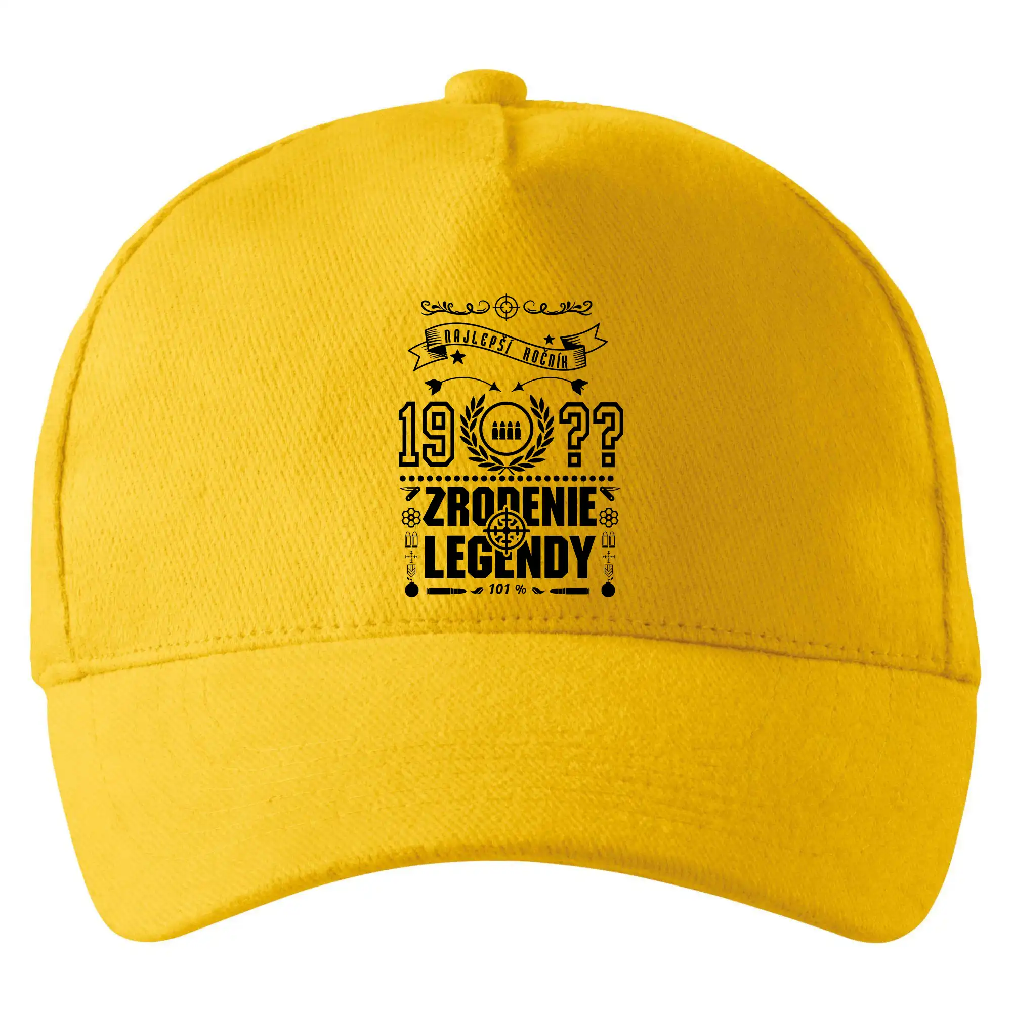 Vojenská tričká s potlačou - Zrodenie legendy - pre vojaka - Šiltovka so zahnutým šiltom a mosaznou sponou