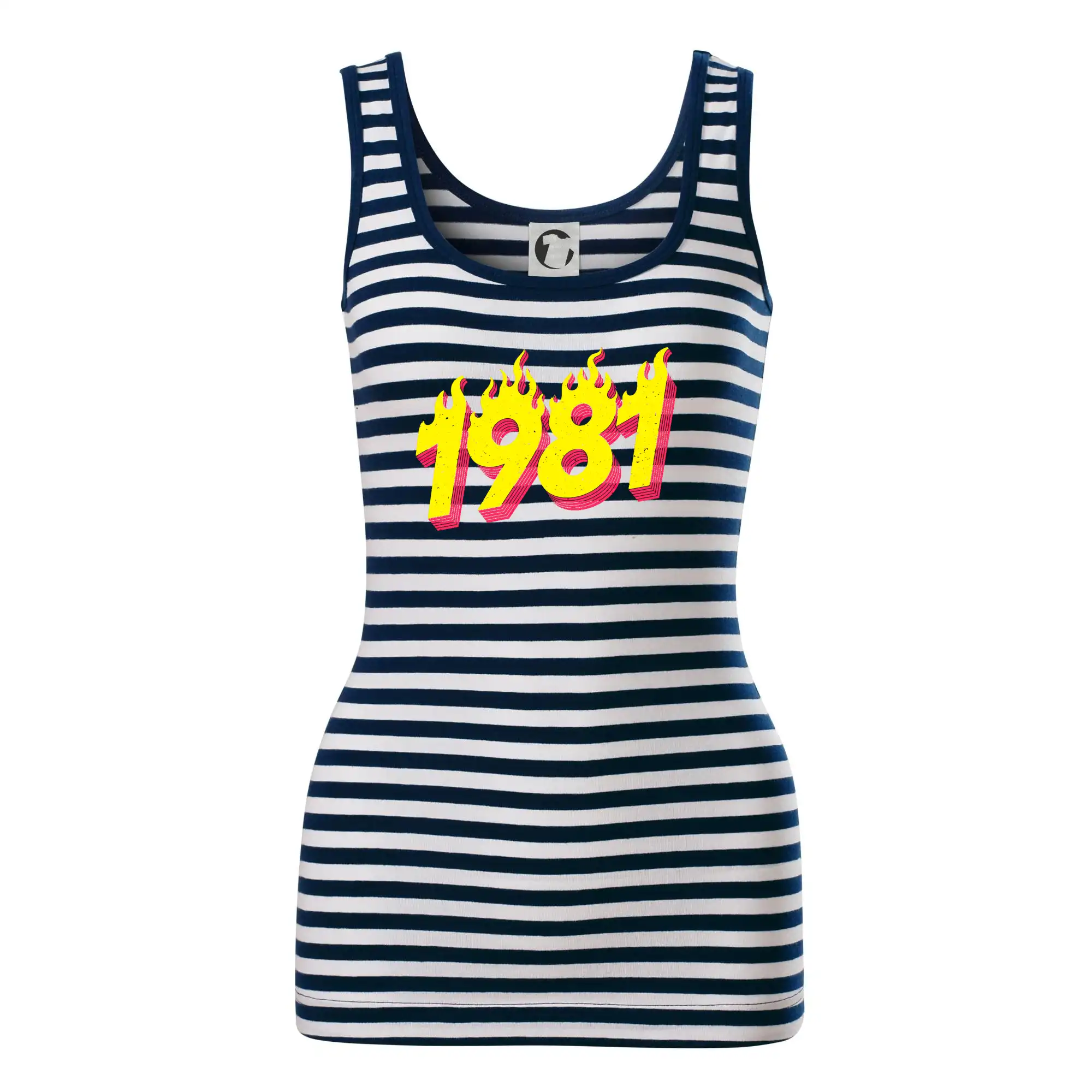 Trička s ročníkom 1981 - Narodeniny v ohni 1981 - Sailor tielko na vodu