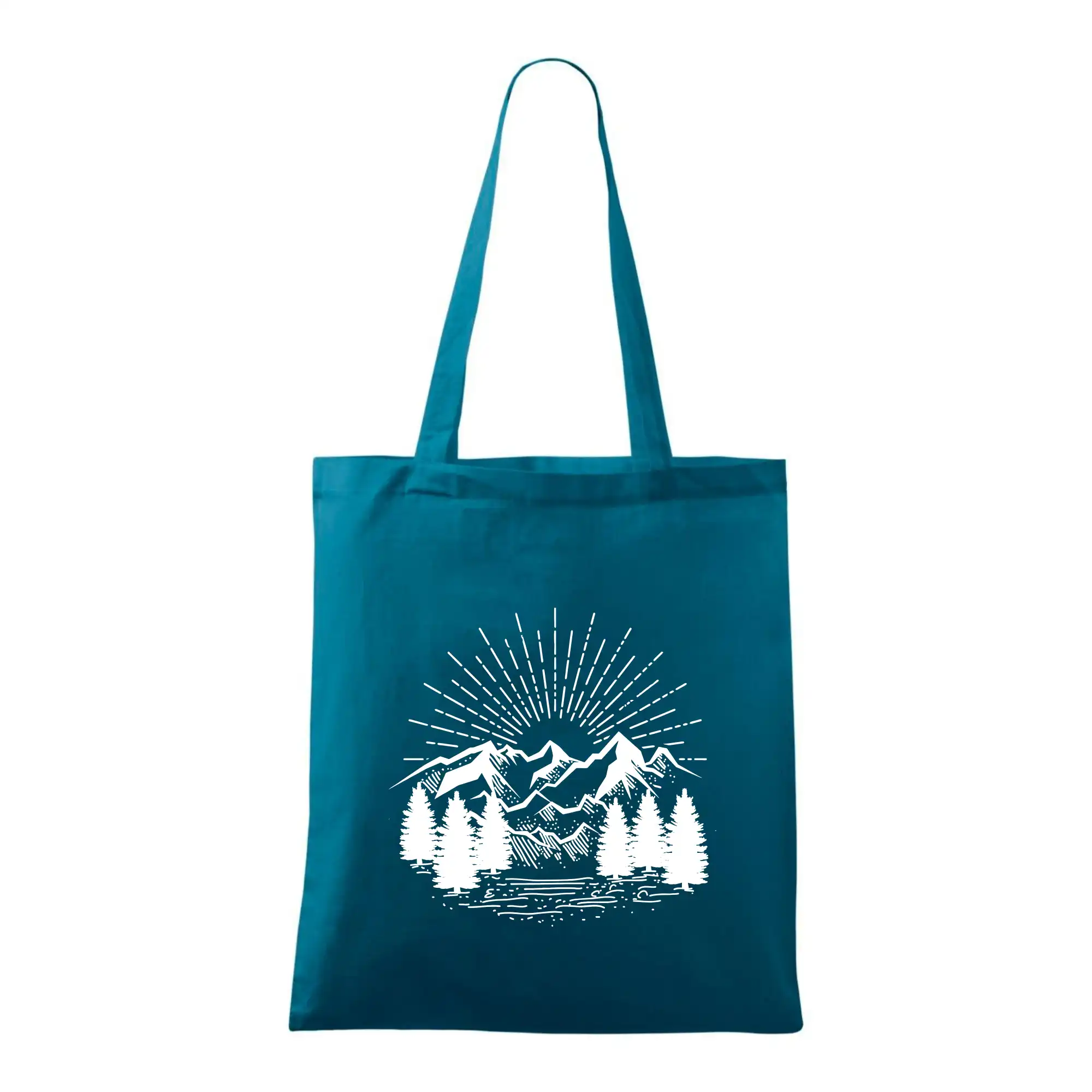 Trička pre cestovateľov - Hory a lesy - Taška bavlnená