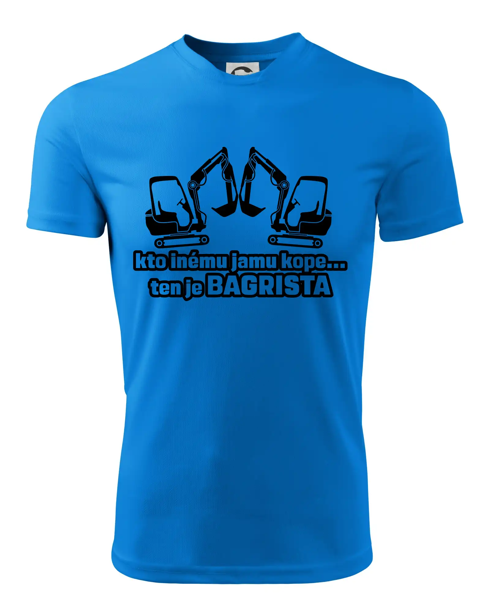 Kto inému jamu kope, ten je bagrista - Detské tričko športové
