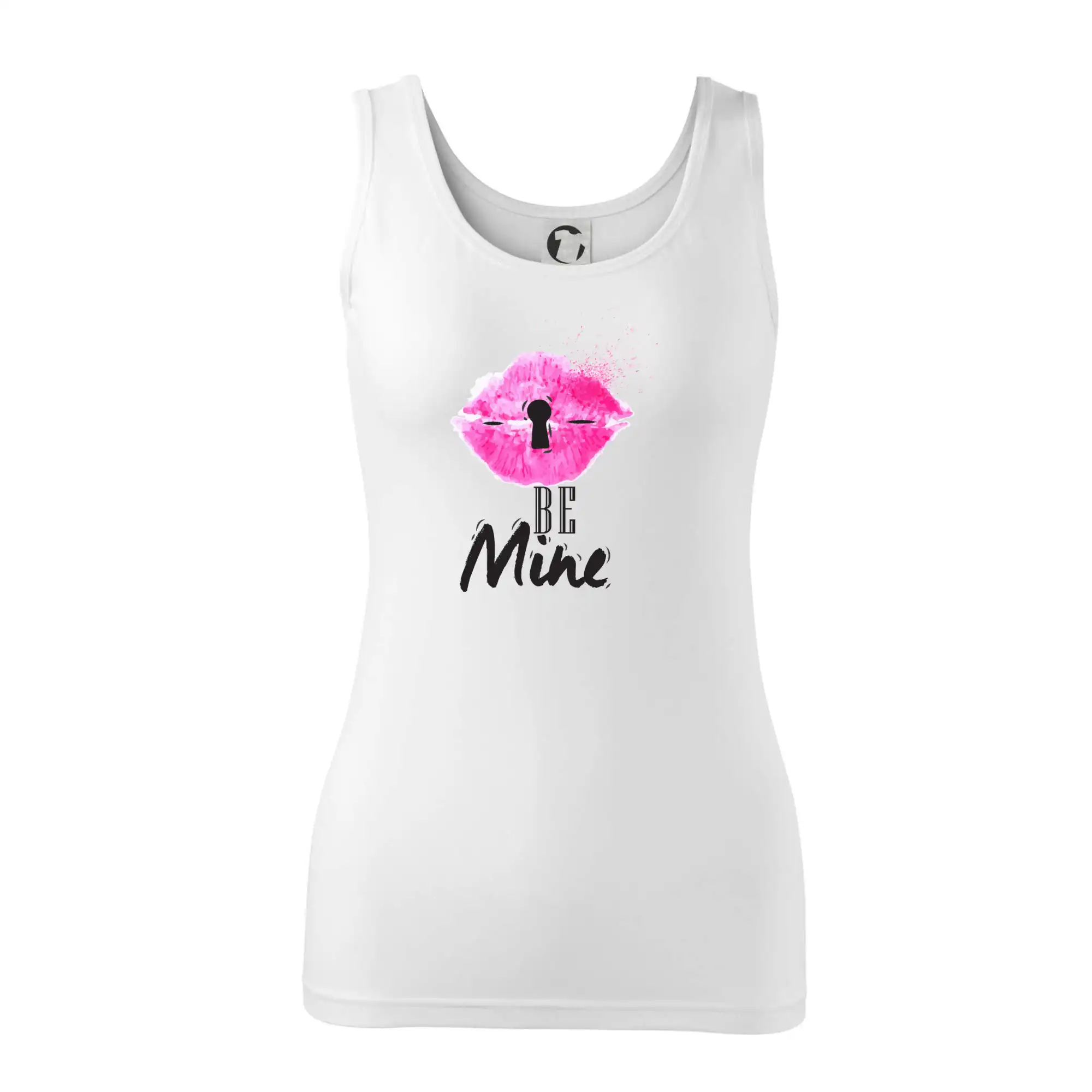 Tričká pre zamilovaných - Kiss be mine - Dámske tielko