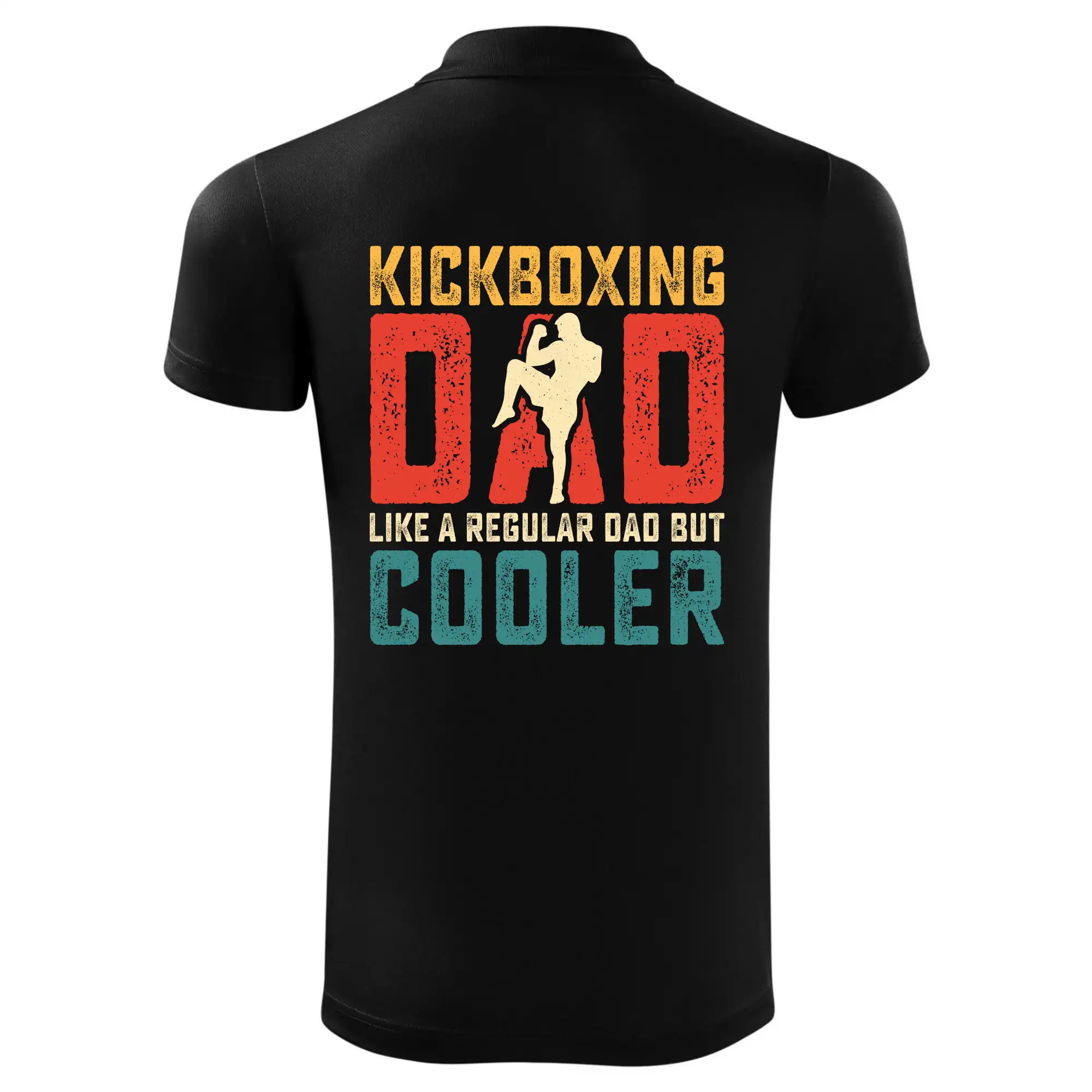 Kickboxing dad like a regular dad but cooler