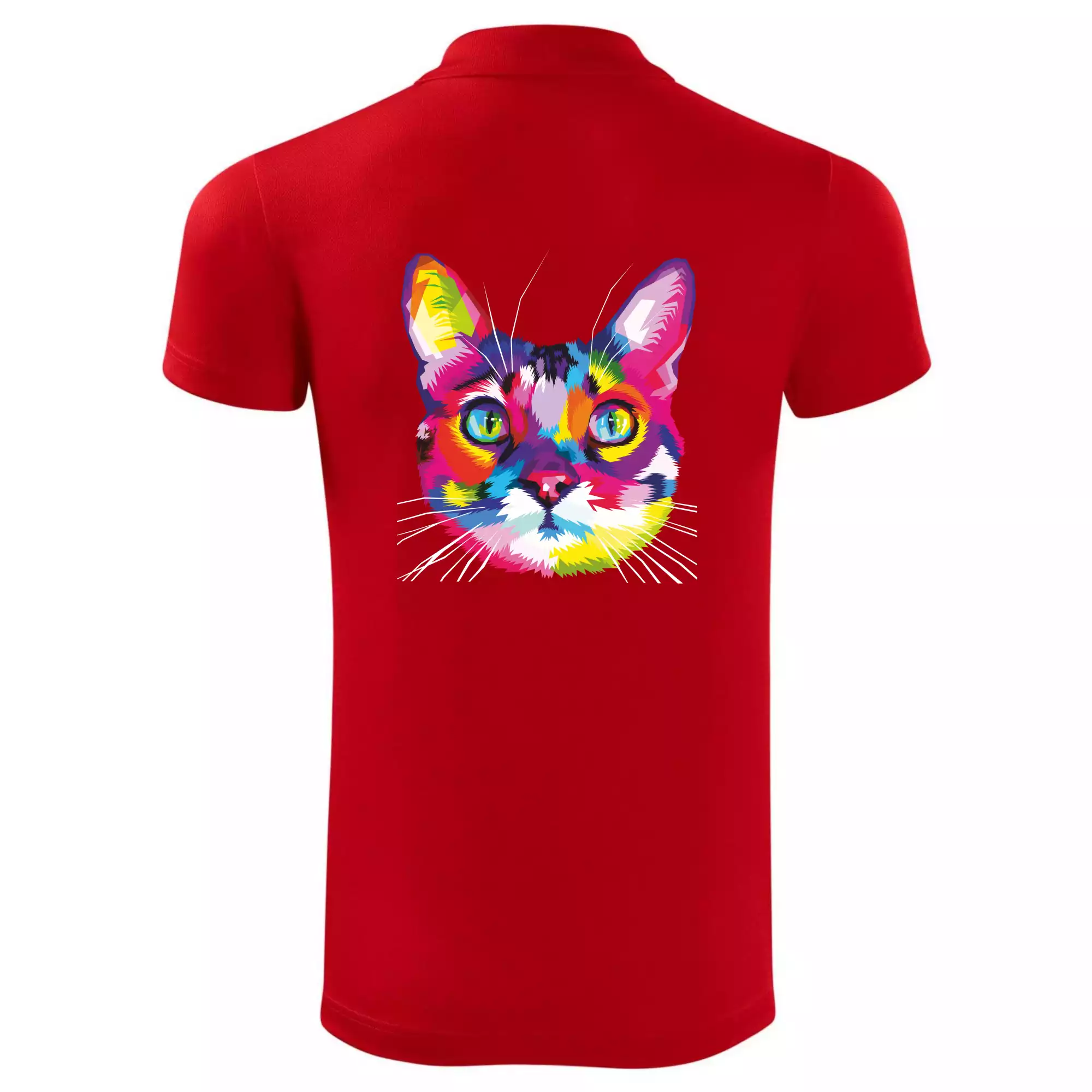 Kočka duhová hlava