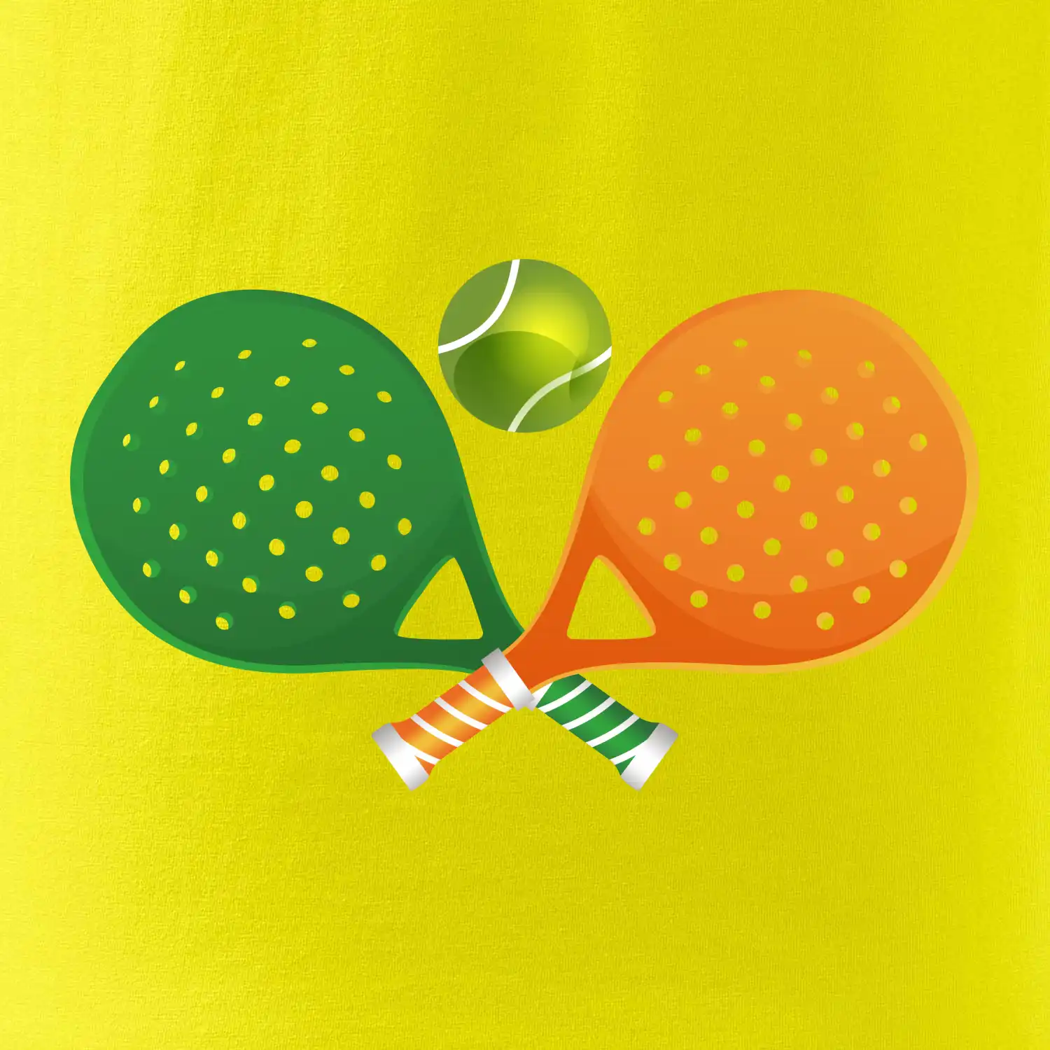 Padel - barevné rakety