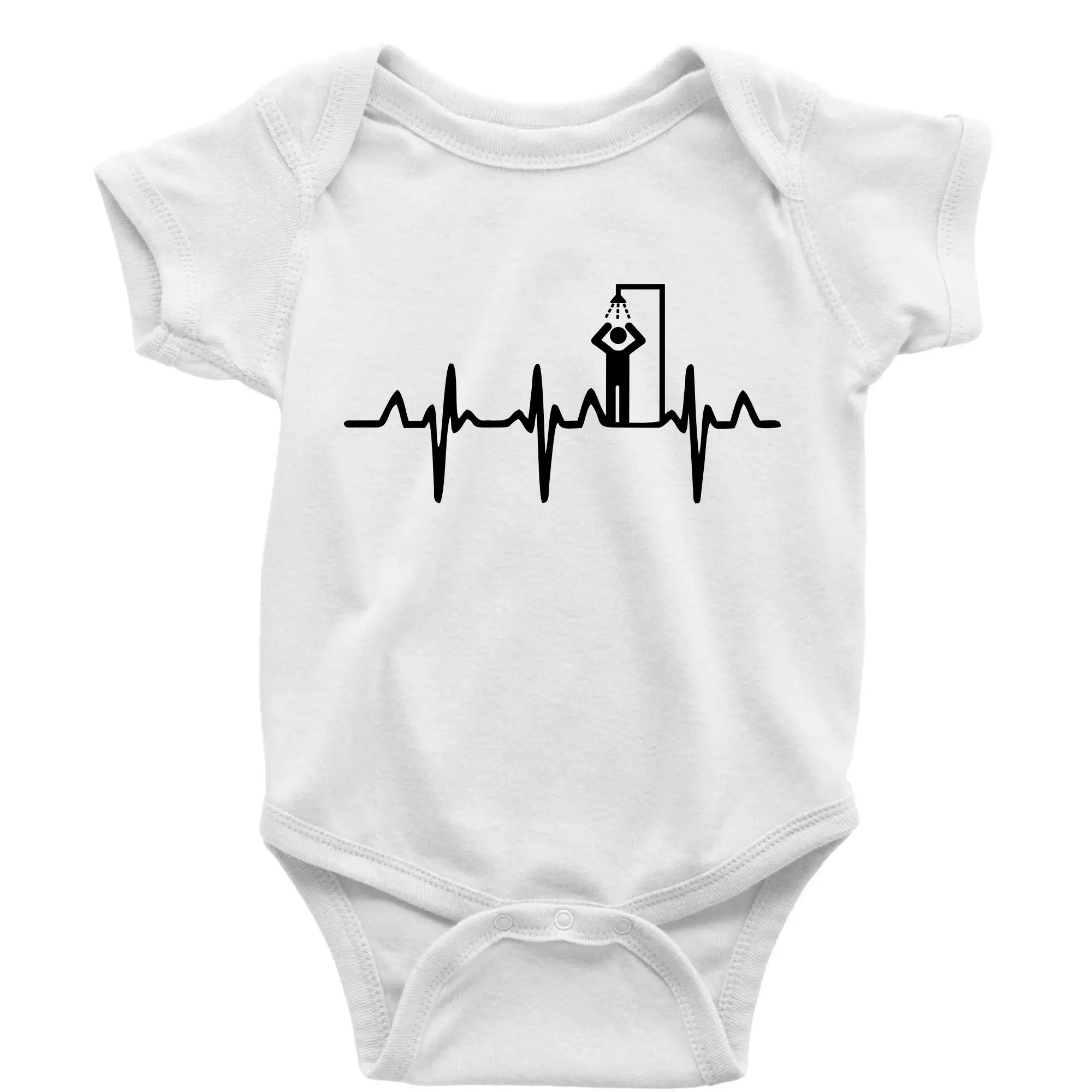 Životný štýl - EKG otužovanie sprcha - Body dojčenské s krátkym rukávom