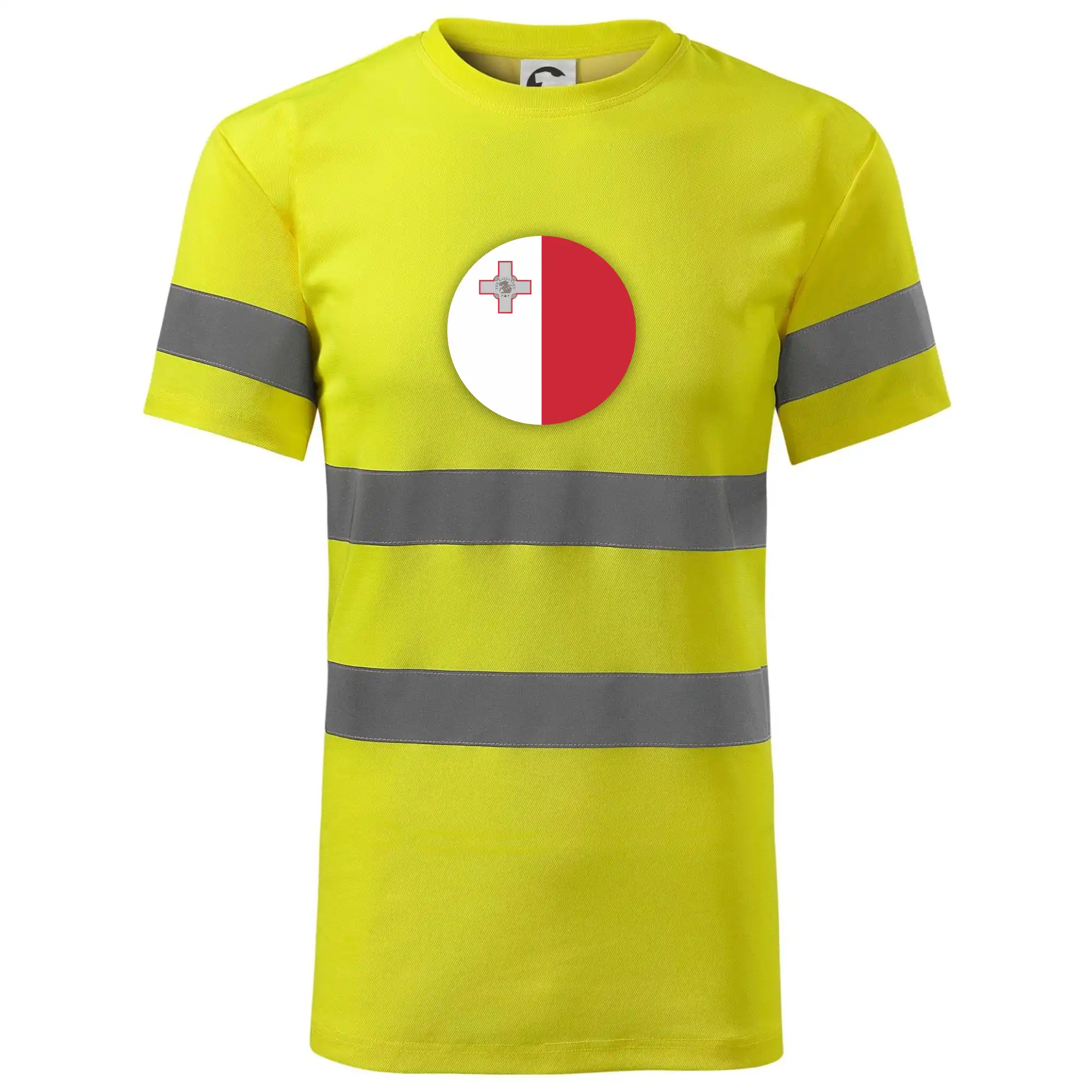 Vlajka Malta kulatá velká