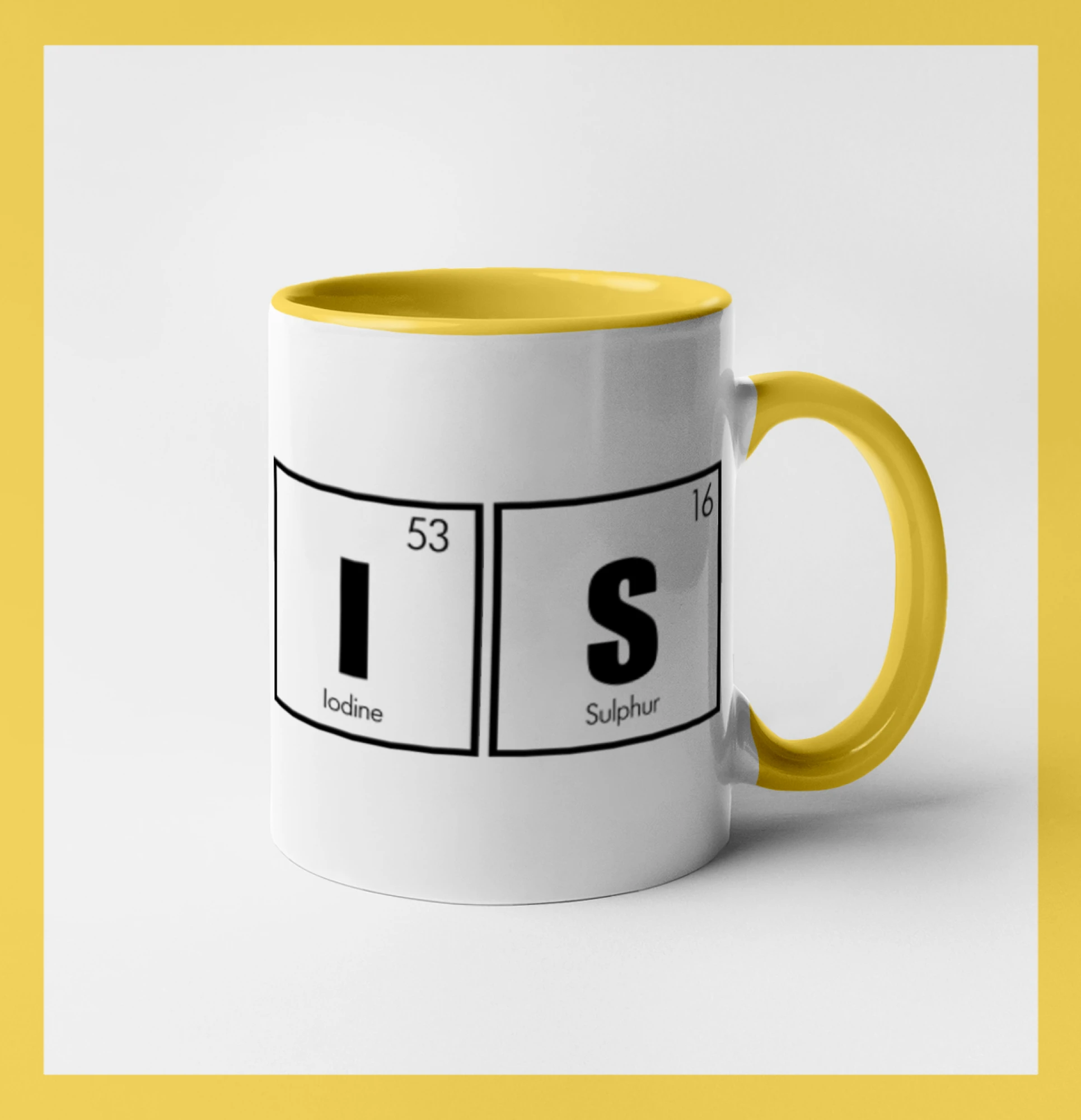 Vlastní nápis - periodická tabulka