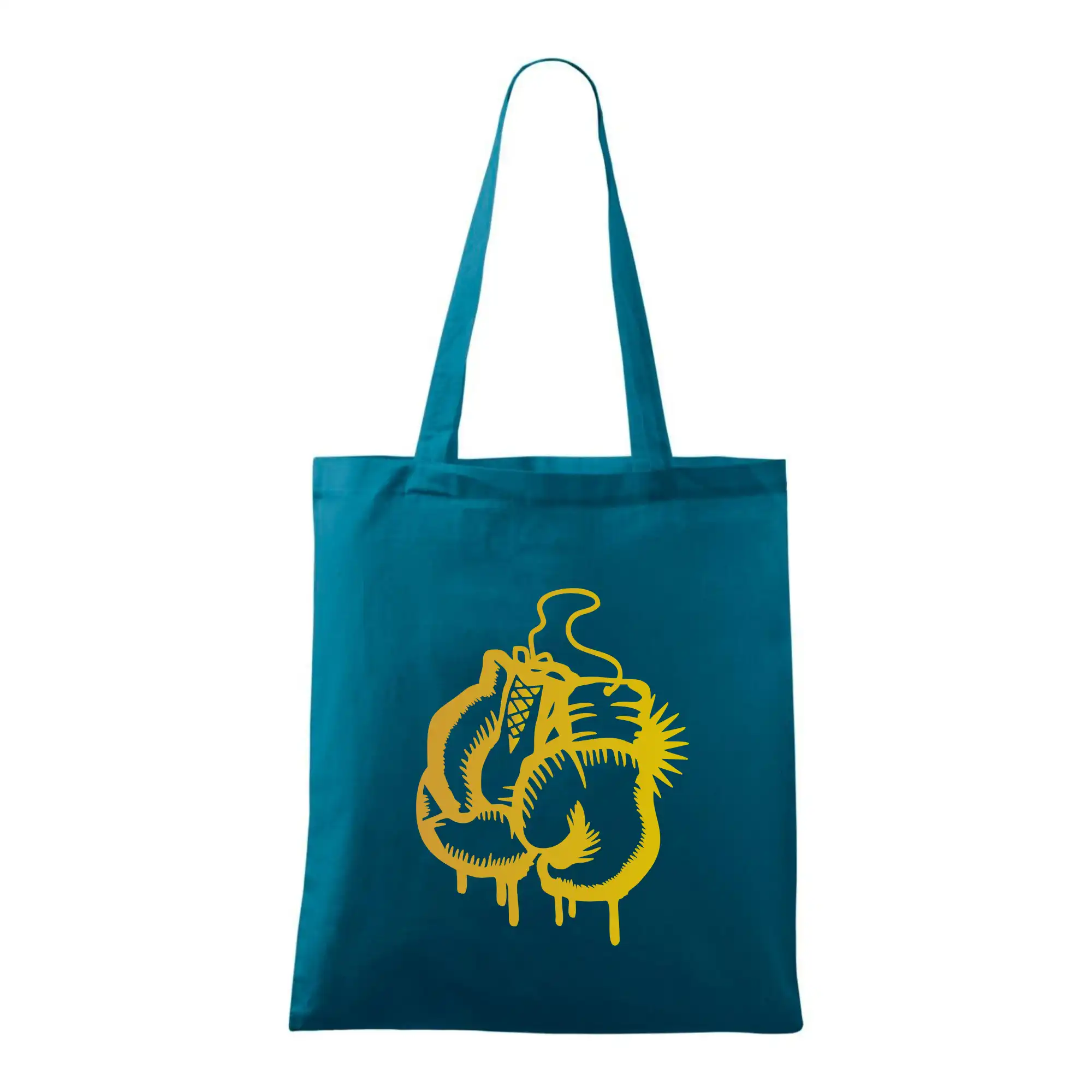 Box rukavice - zlatý potisk