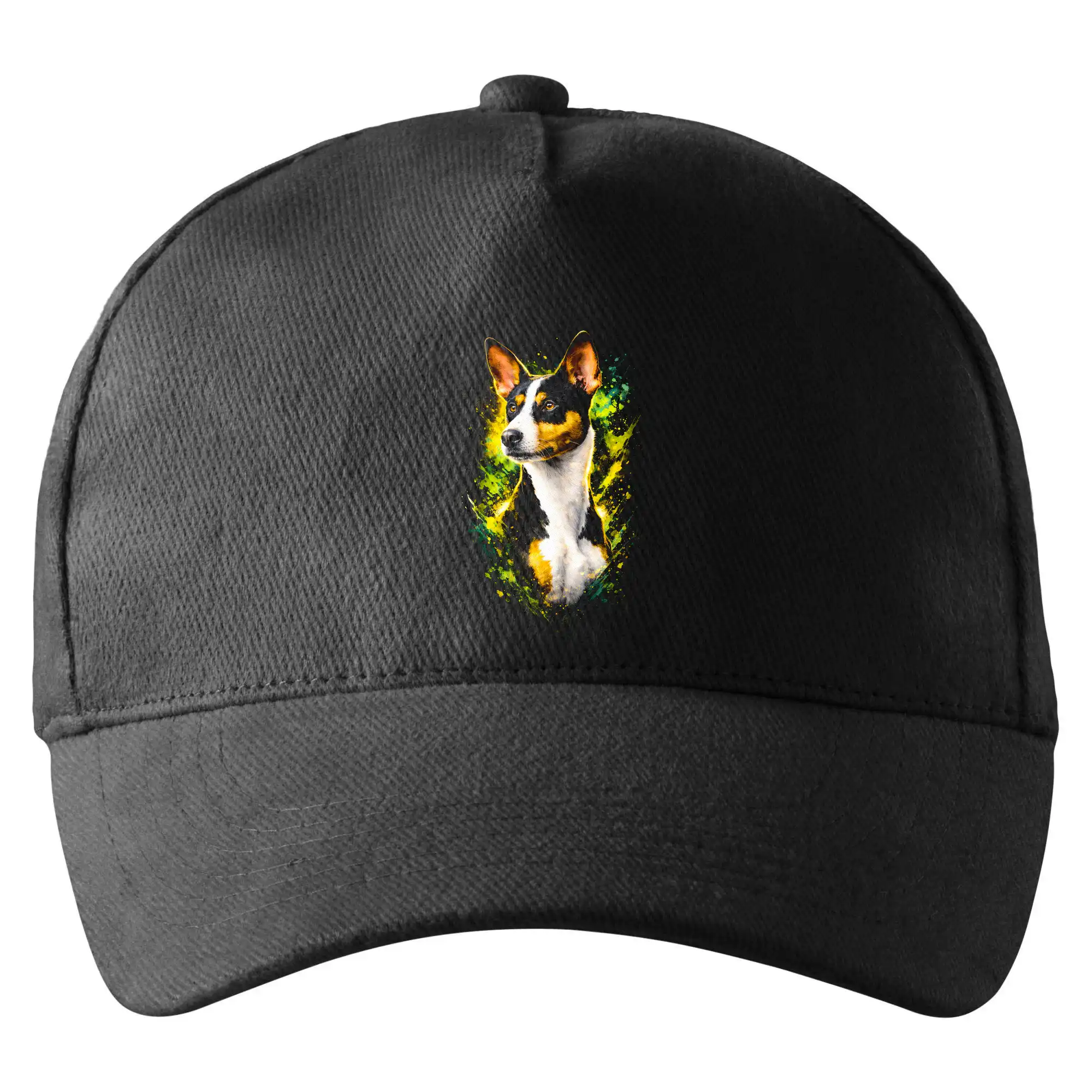 Obrázek polotón Basenji hlava