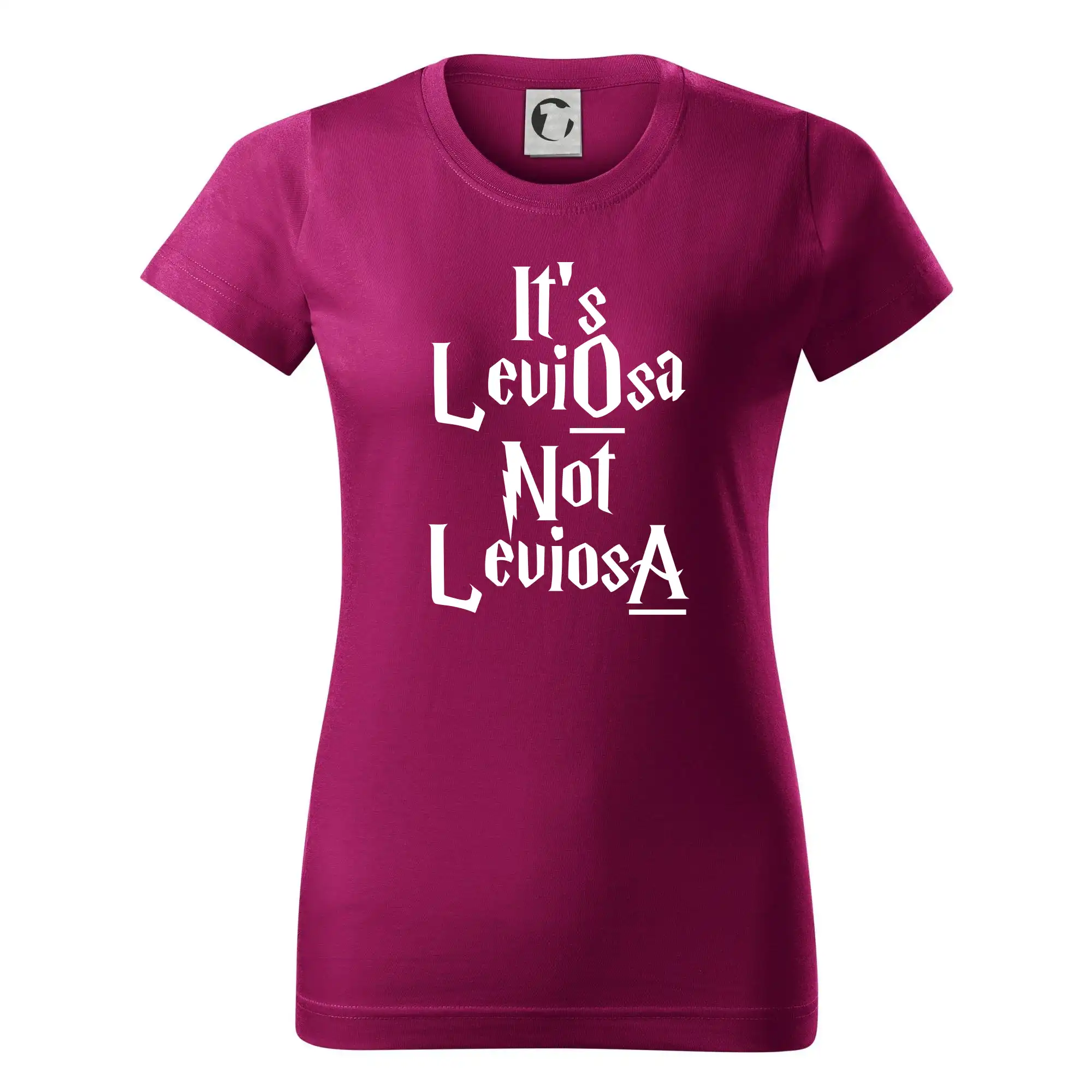 Leviosa not Levjosa - Dámske tričko basic - ľahko voľnejšie a dlhšie