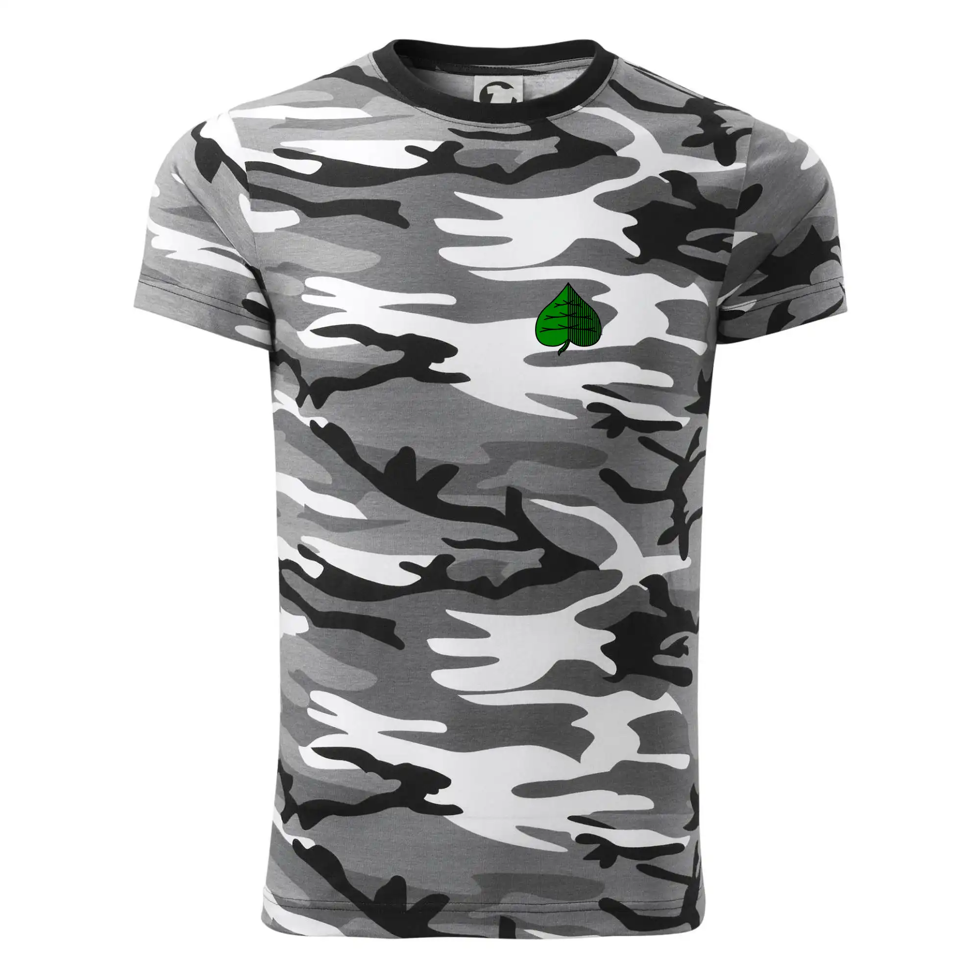 Tričká a mikiny so spoločenskými hrami  - Prší - Zelený - Army CAMOUFLAGE