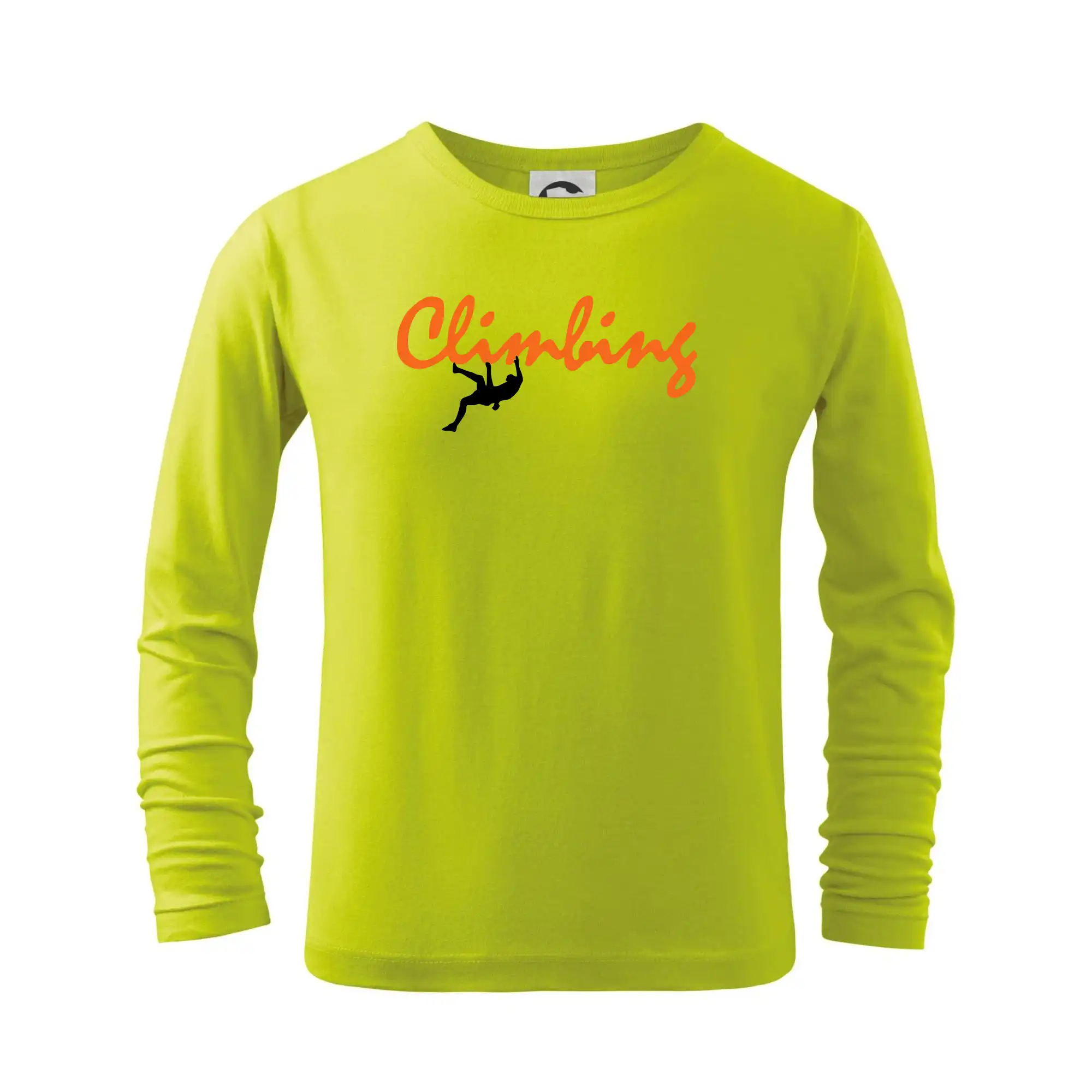 Climbing psací text