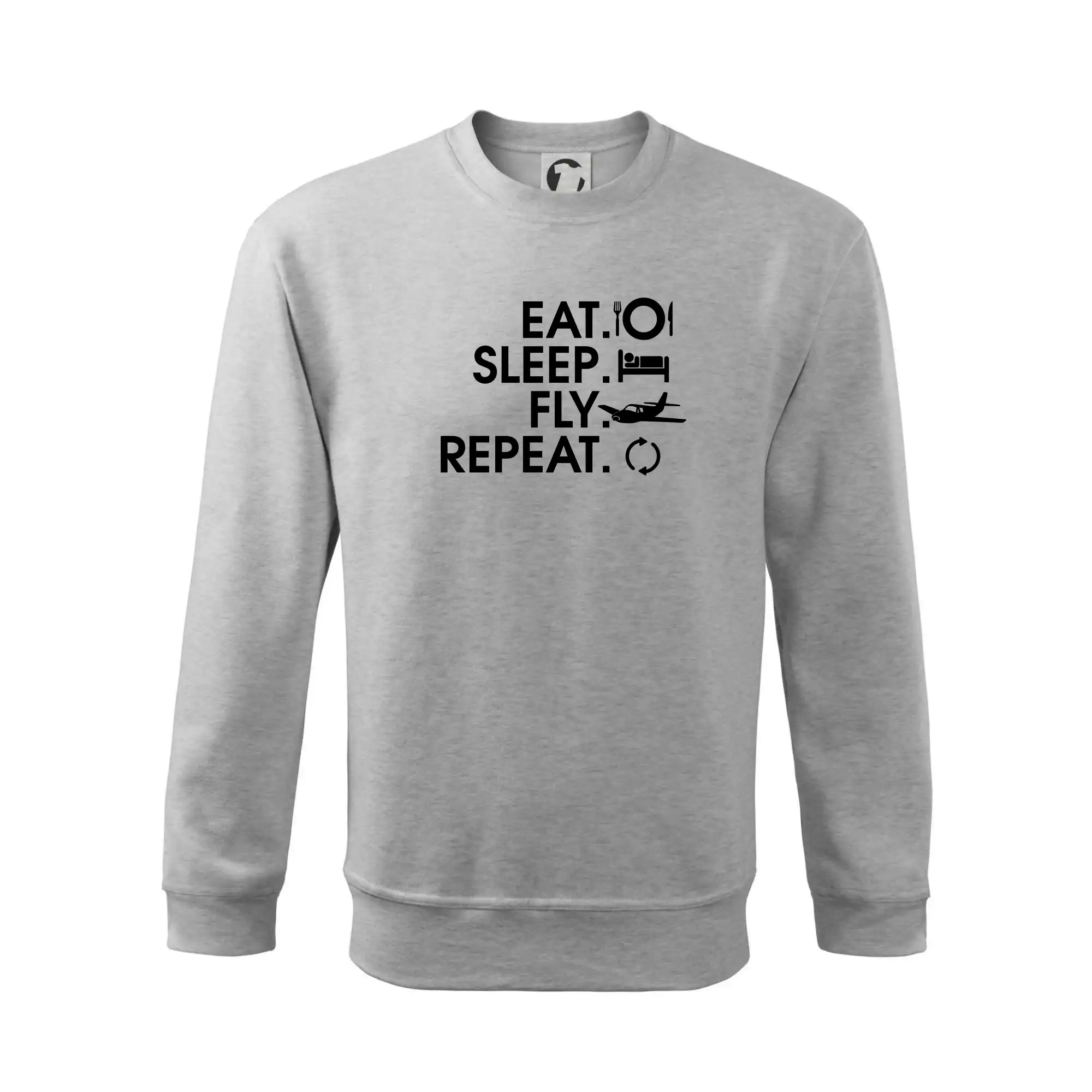 Eat sleep fly repeat