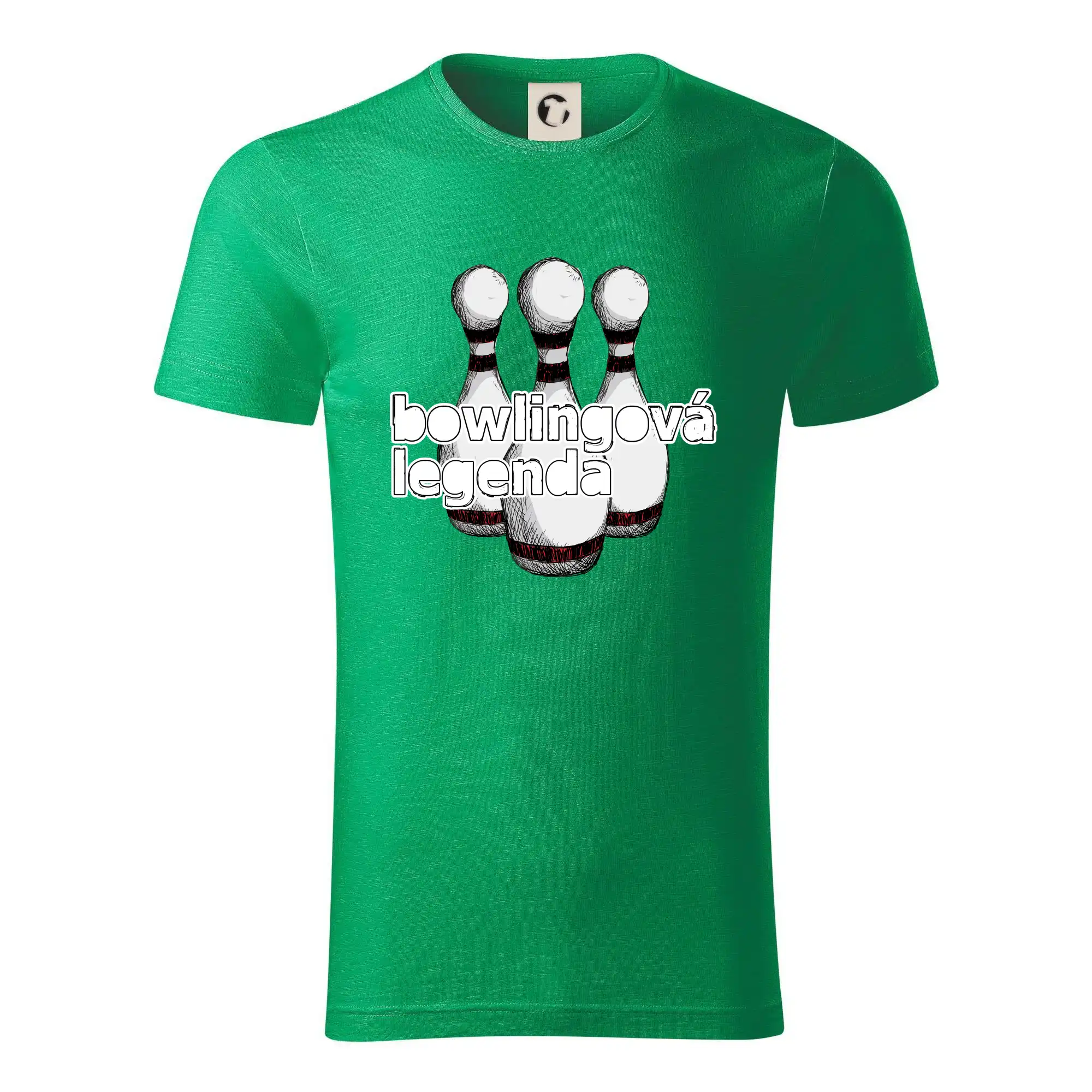 Tričká Bowling - Bowlingová legenda - Tričko z organickej bavlny