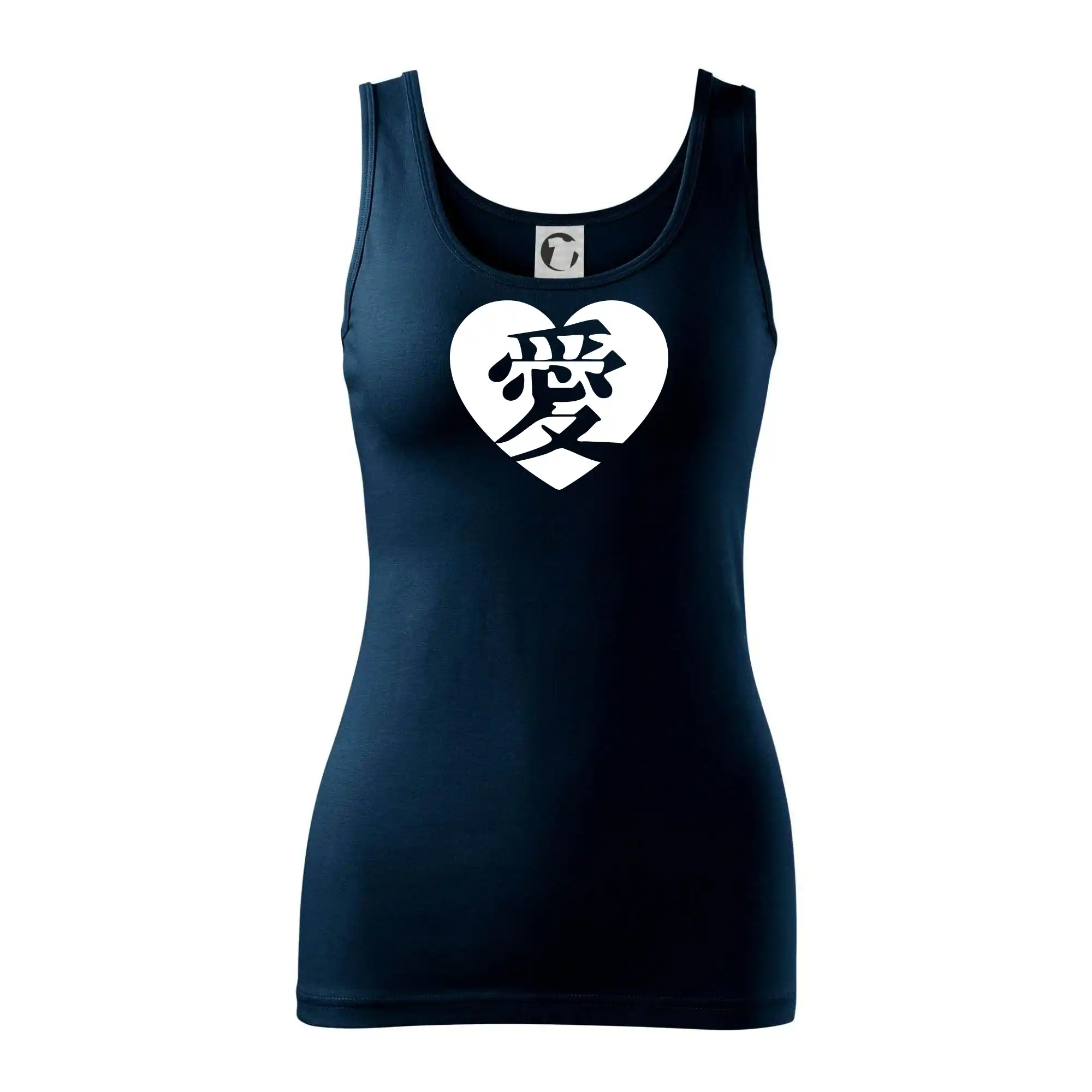 Tričká pre zamilovaných - Láska japonština čínština - Dámske tielko