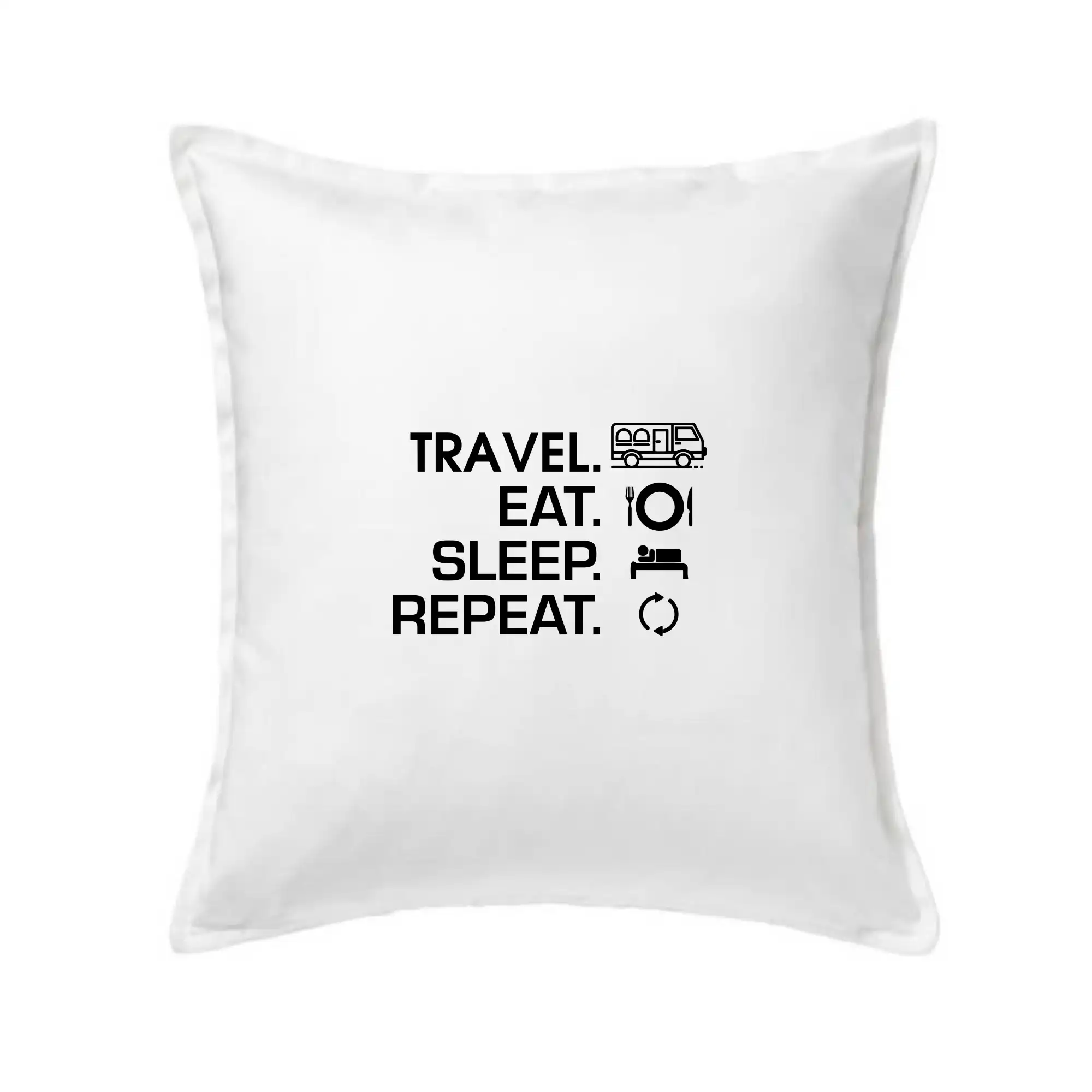 Eat sleep travel - Van