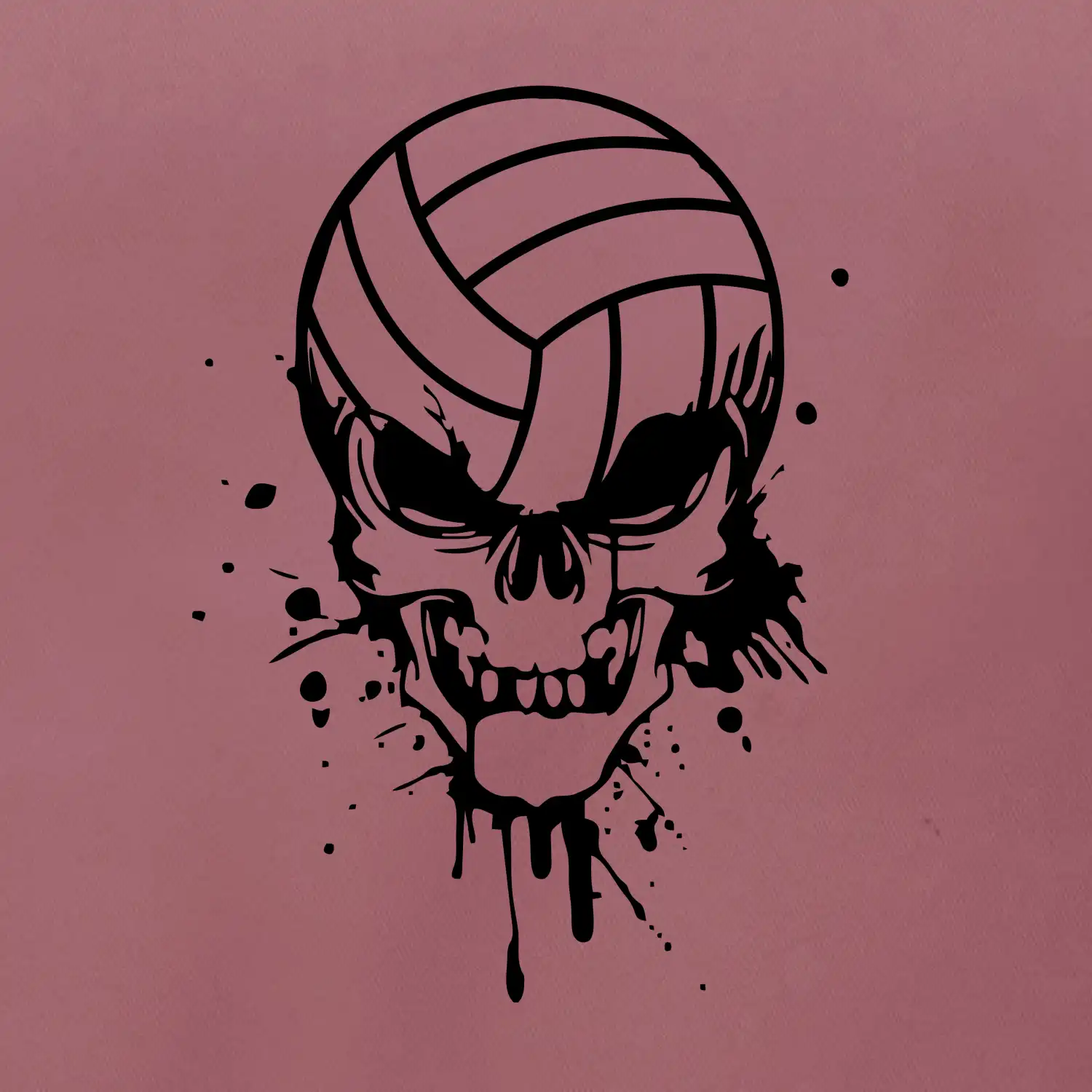 Volejbal lebka splash