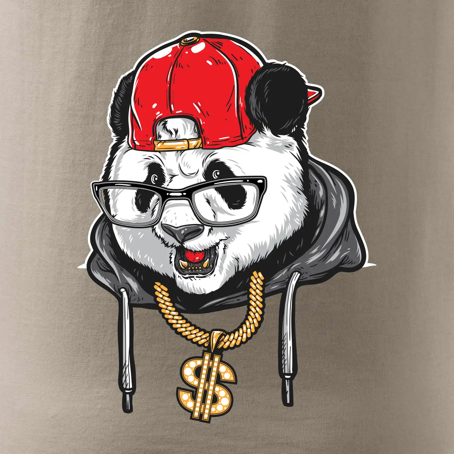 Hip hop panda