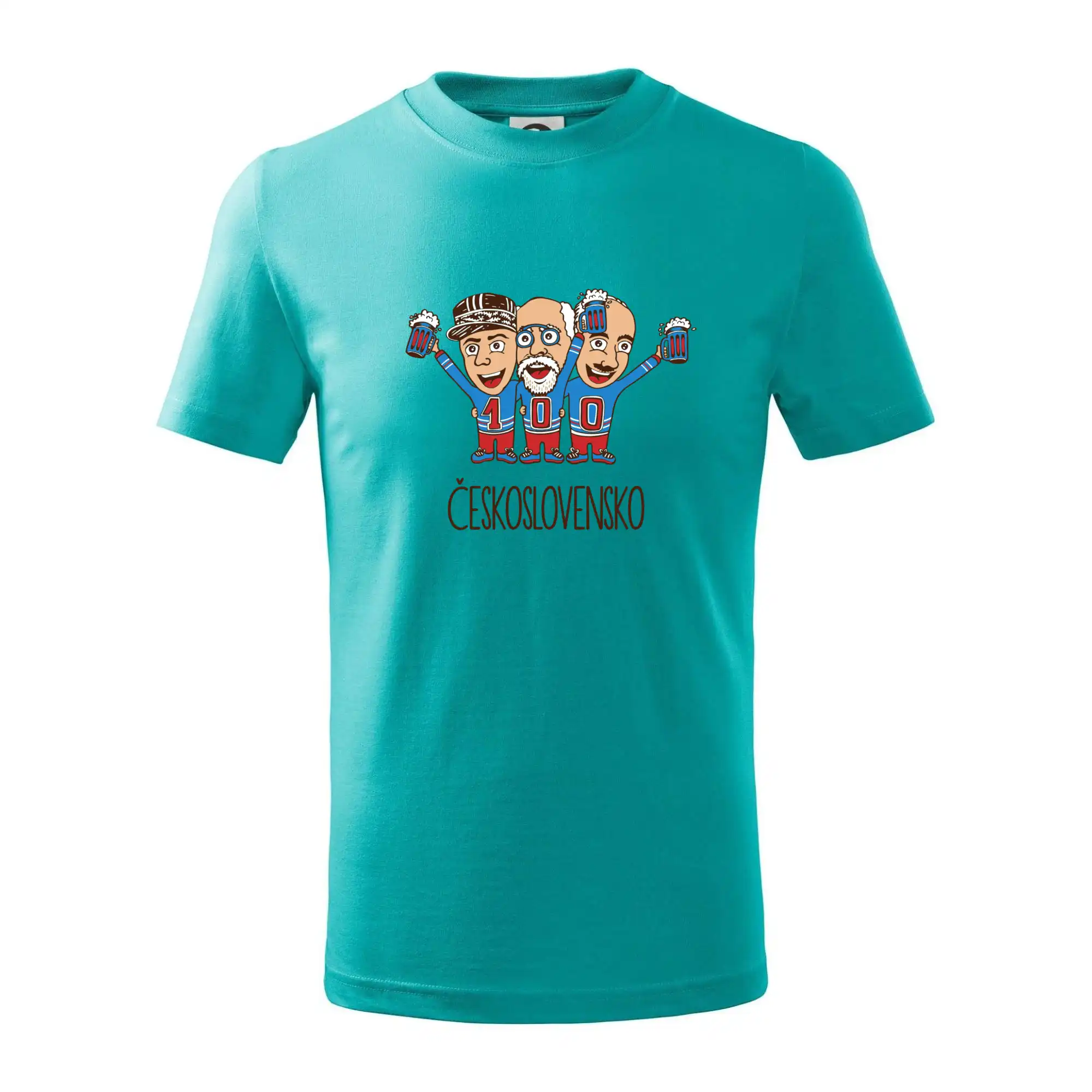 Politické tričká - Československo 100 let - pivo (Pecka design) - Tričko detské bavlnené
