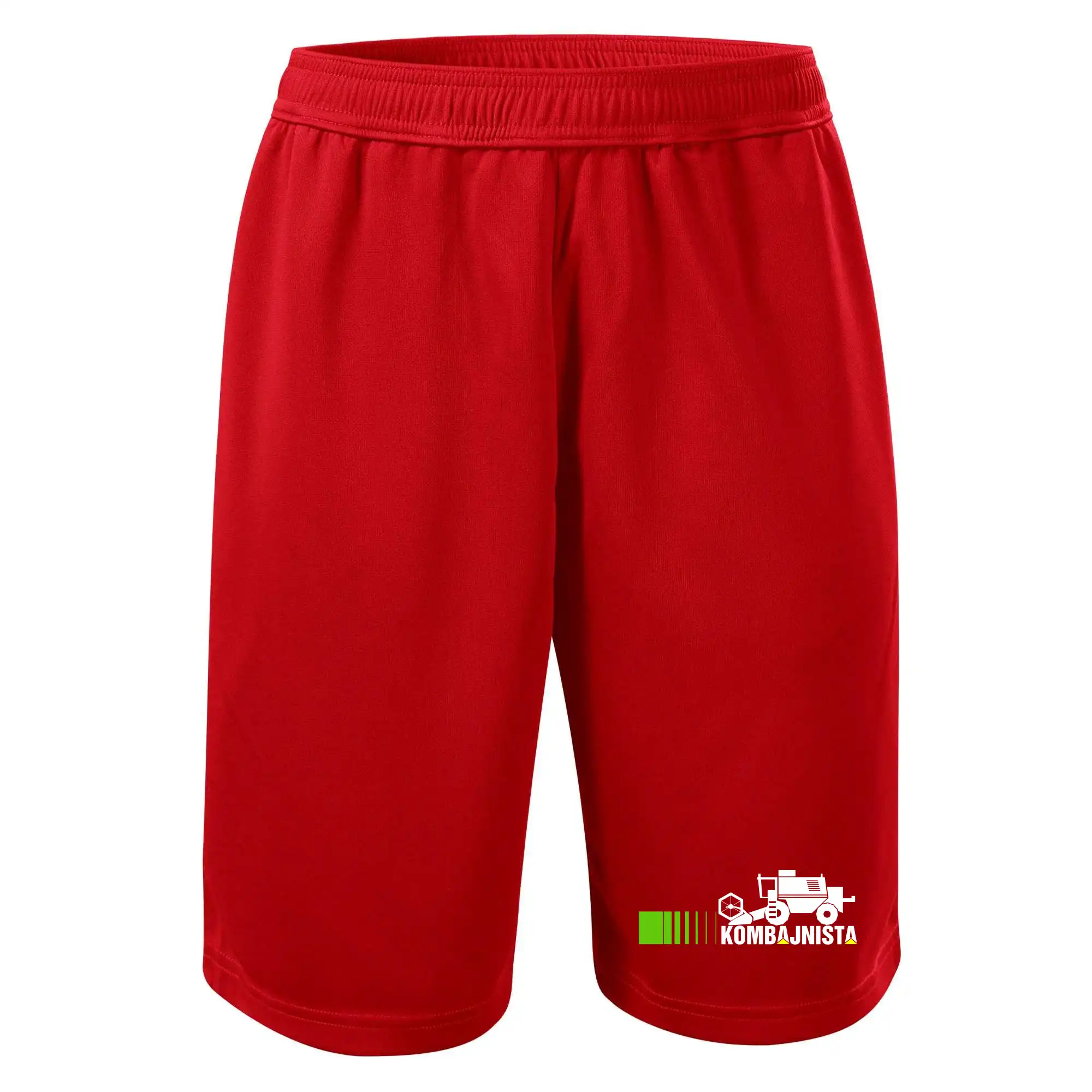 Kombajnista zelená a žlutá