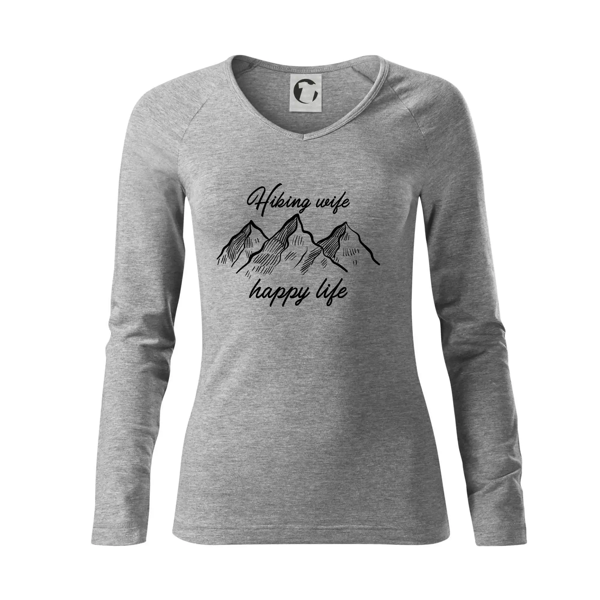 Hiking wife happy life