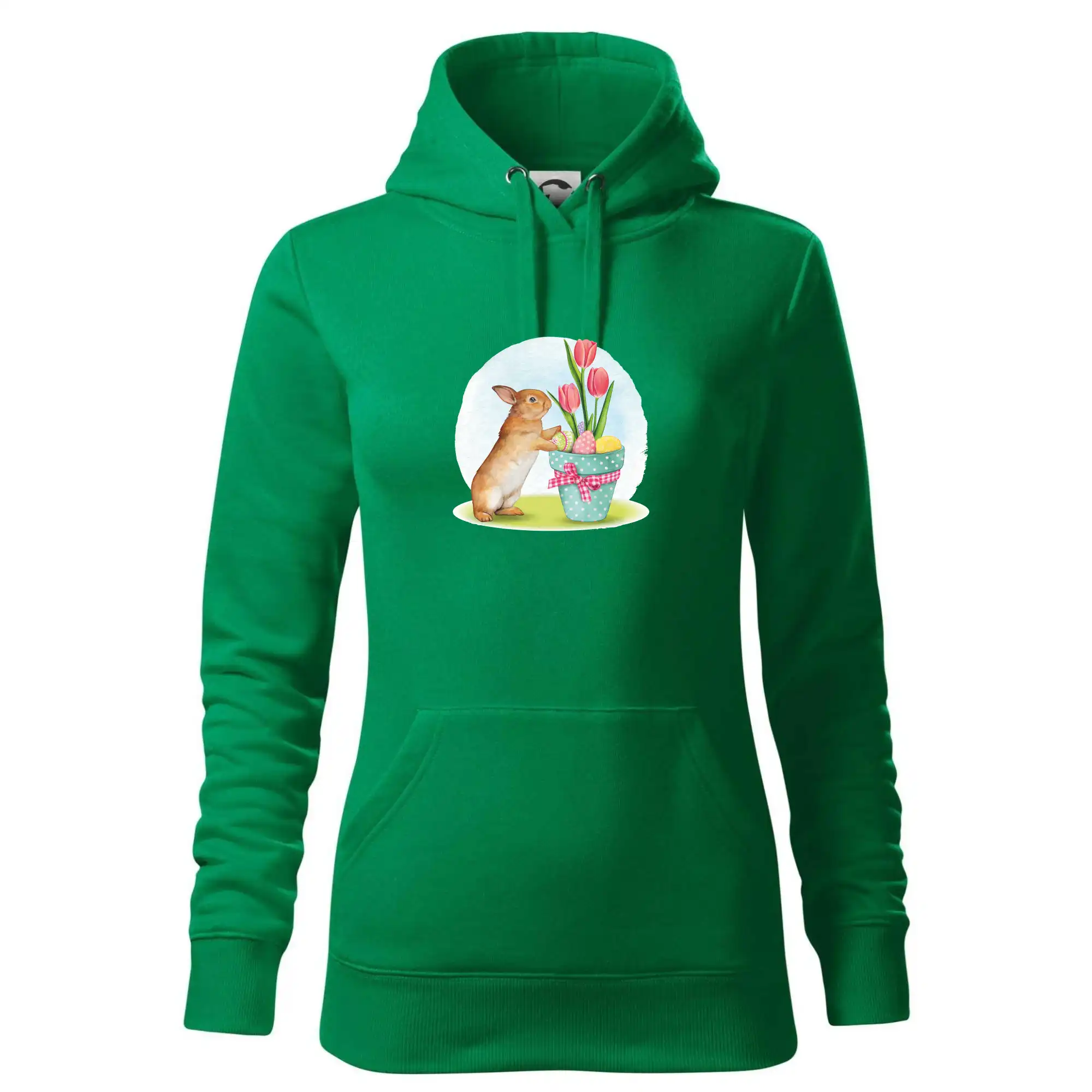 Velikonoční zajíček tulipány