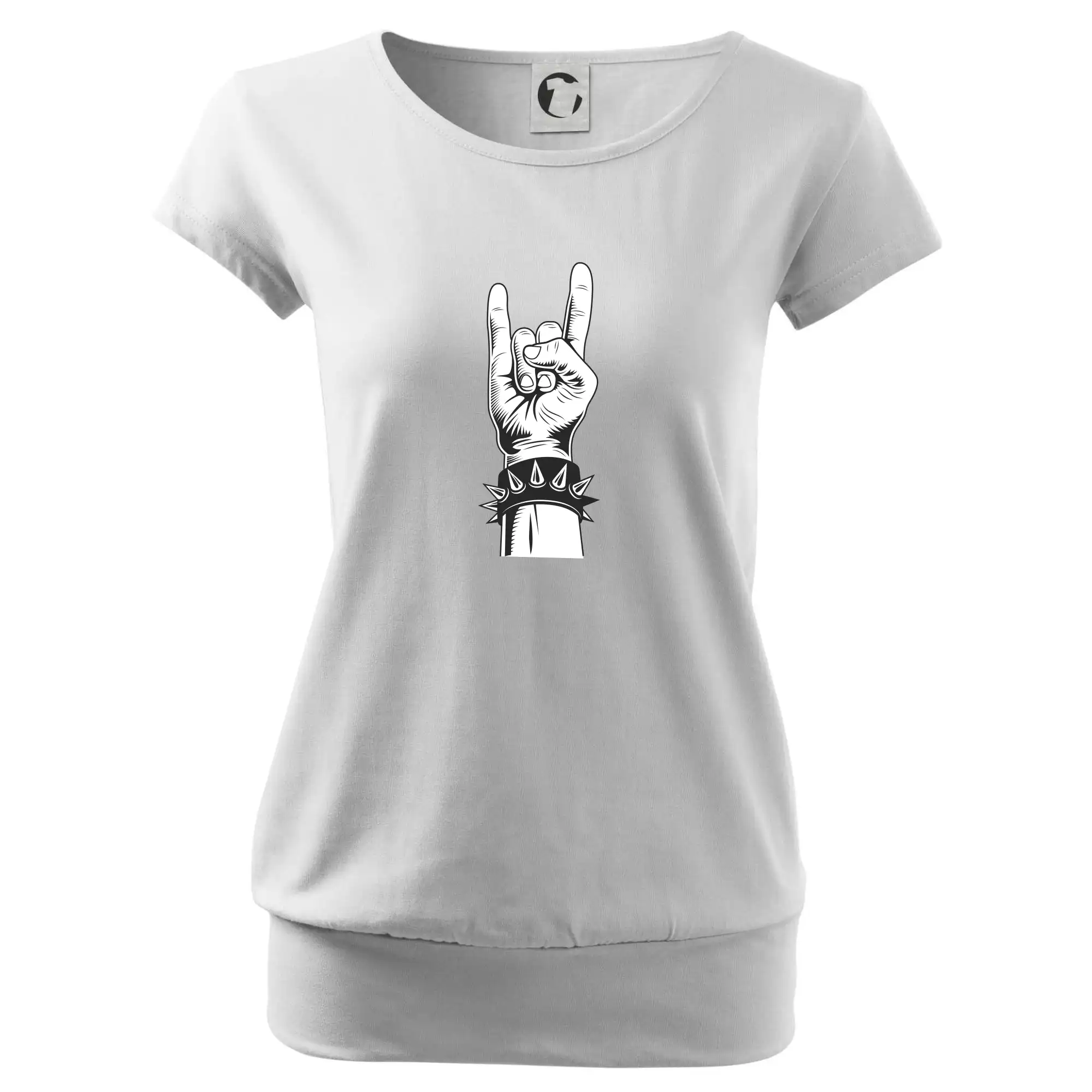 Rock ruka s náramkem