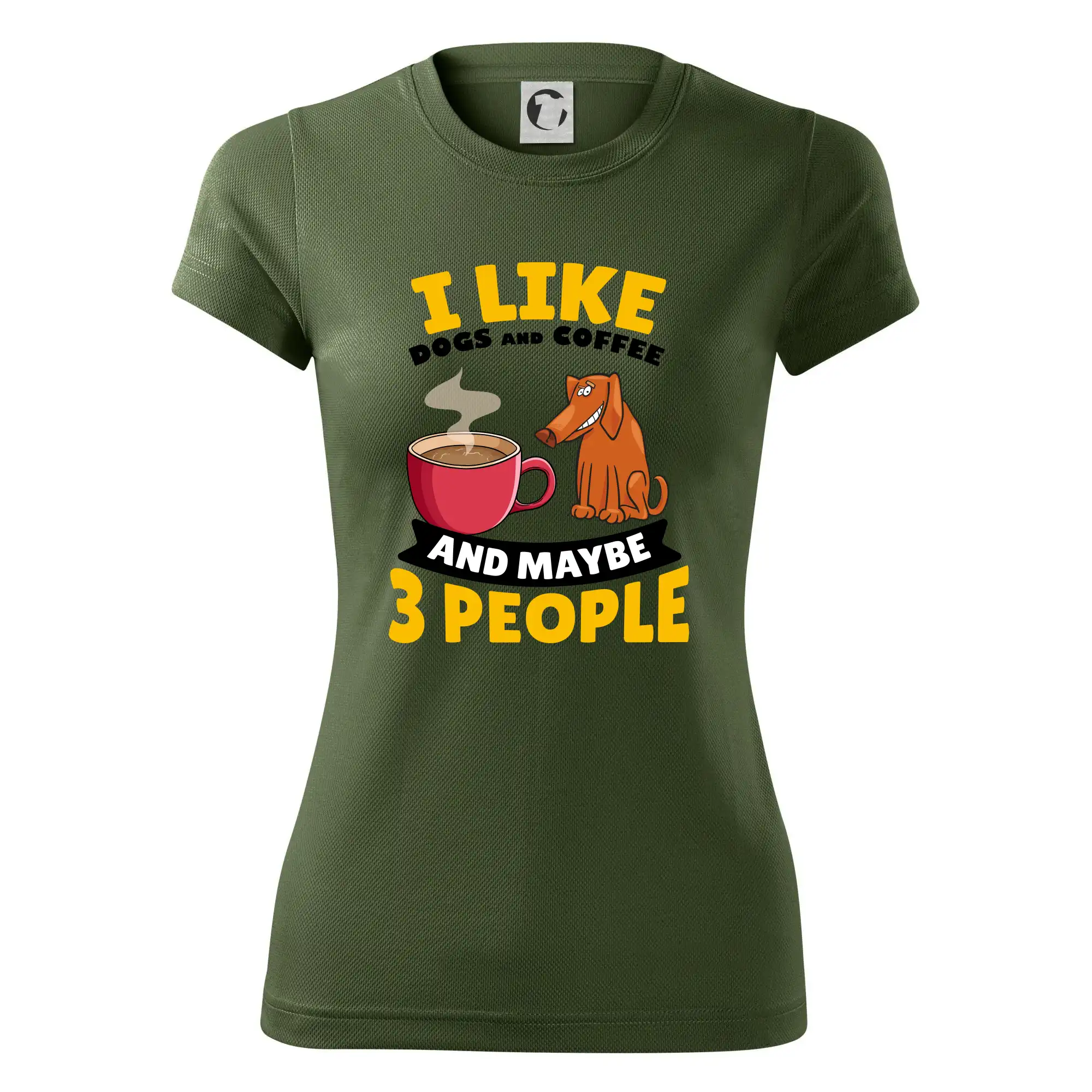 I like dogs and coffee and maybe 3 people