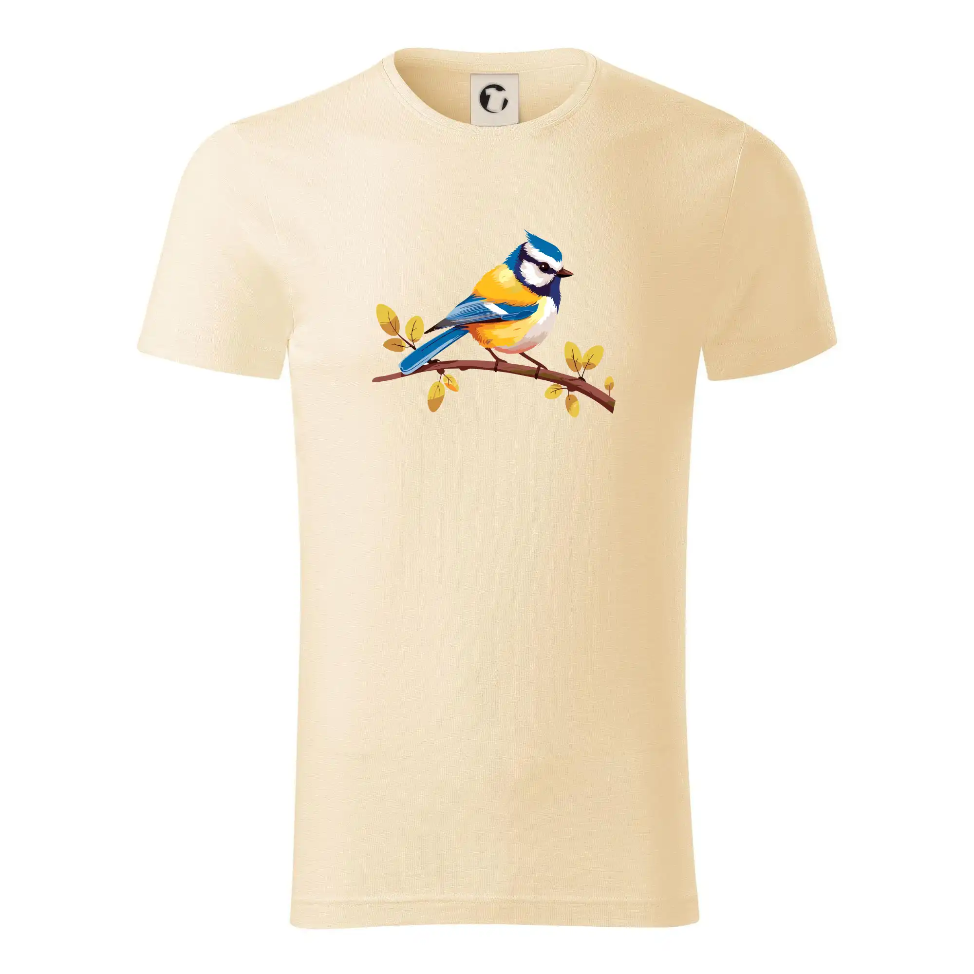 Sýkorka modřinka kreslená