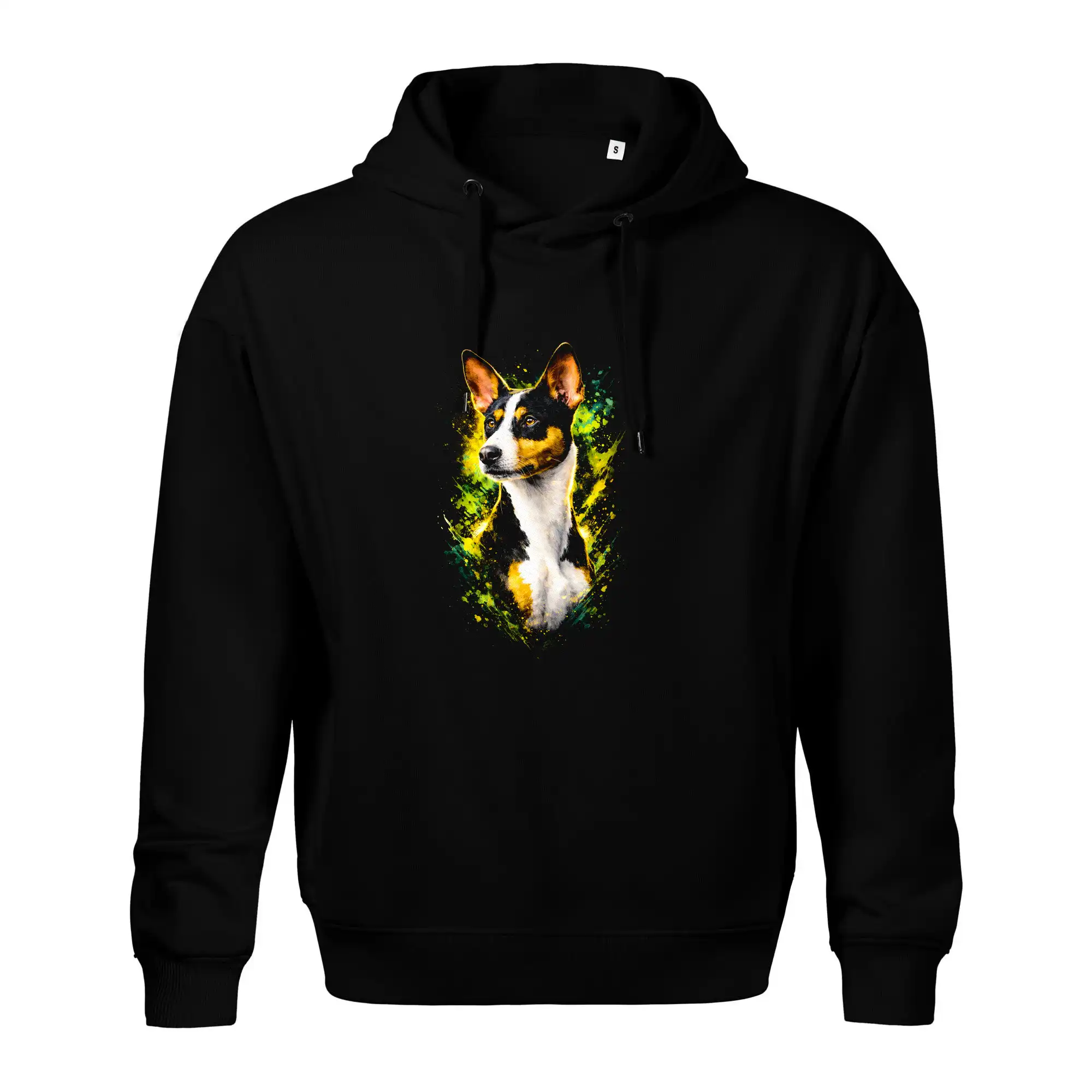 Obrázek polotón Basenji hlava