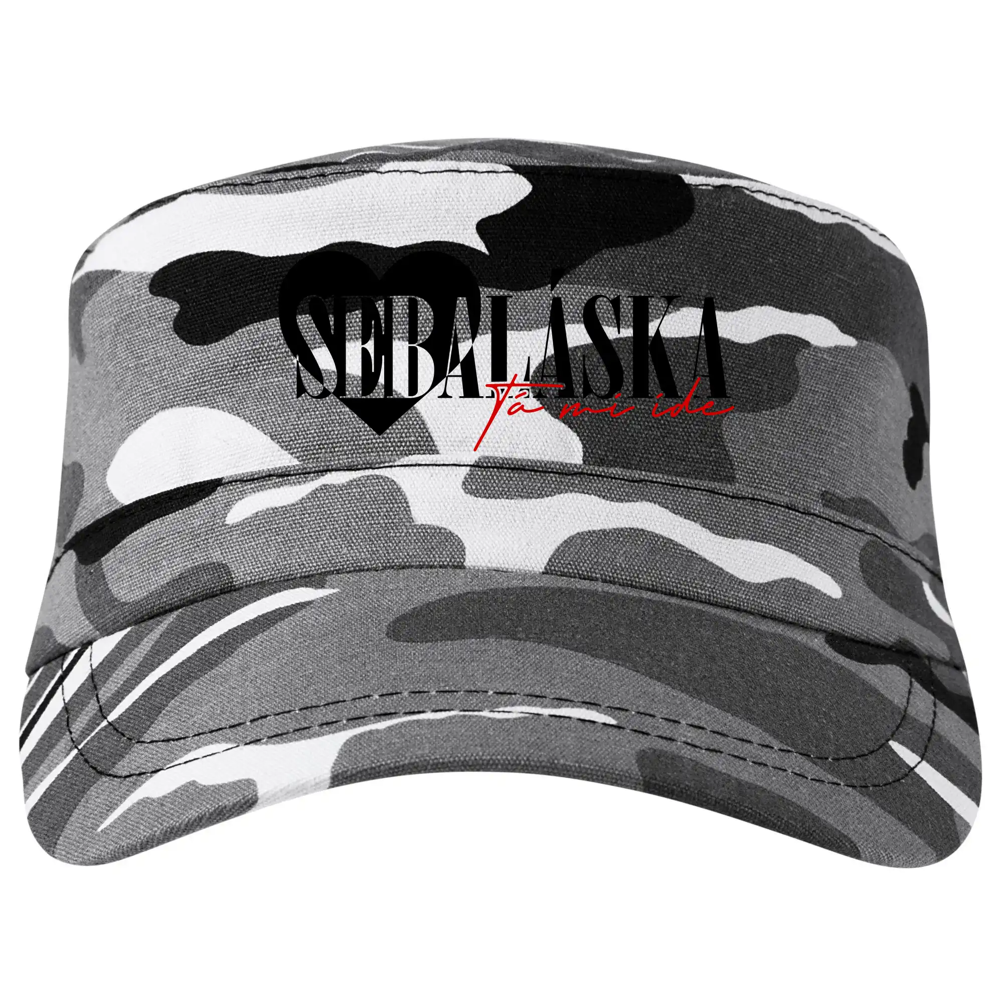Tričká pre zamilovaných - Sebeláska ta mi ide - Šiltovka CAMO