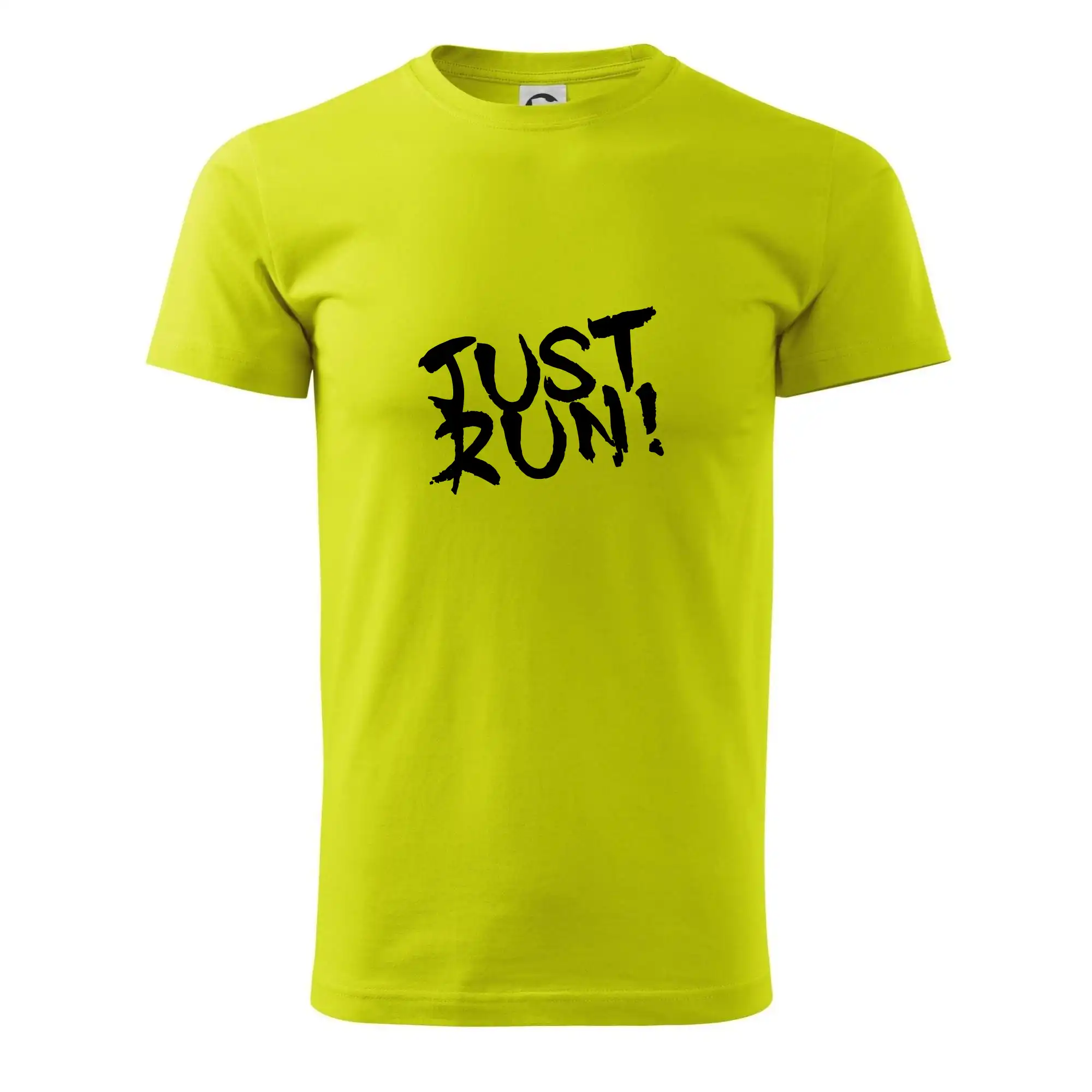 Tričká pre bežcov - Just run - Pánske tričko nižšej gramáže