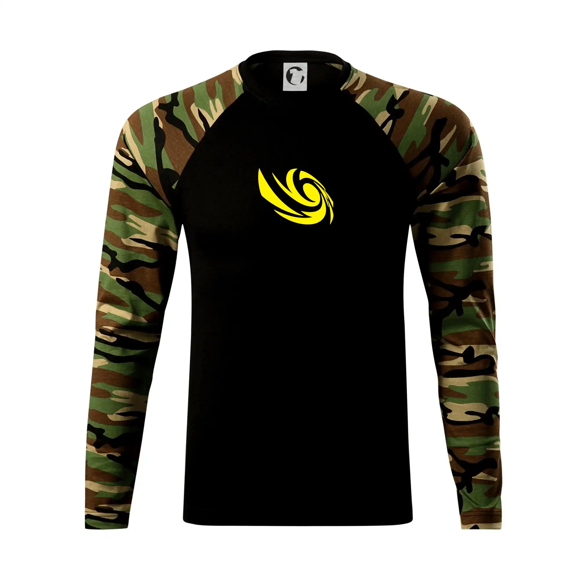 Tričká, mikiny a šiltovky pre Youtubery - Vortex logo samostatné - Camouflage LS