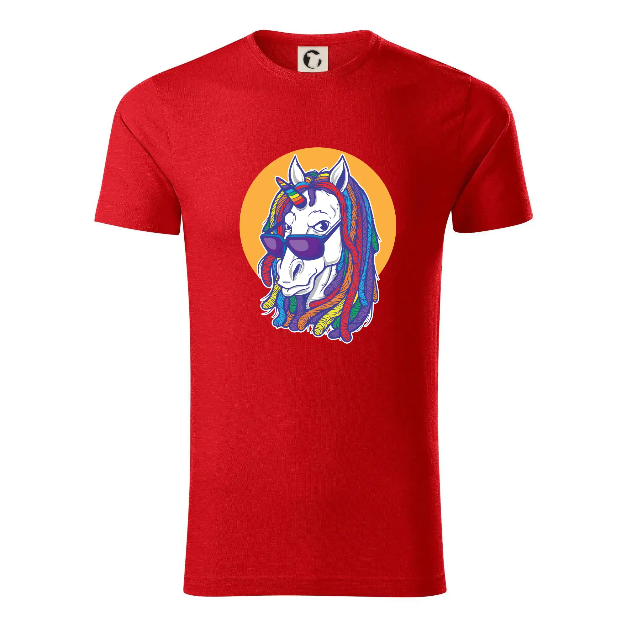 Tričká s jednorožcom - Rasta unicorn - Tričko z organickej bavlny