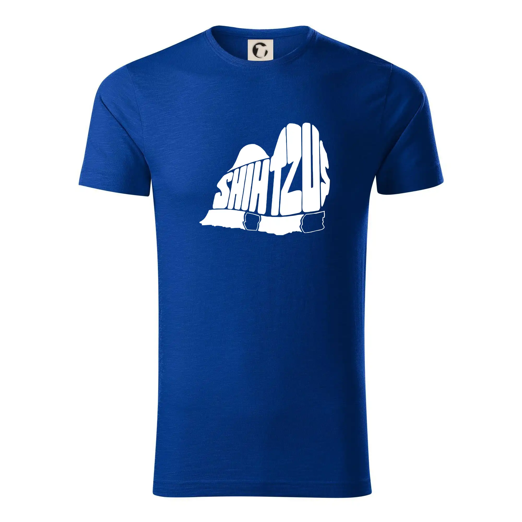 Ši-tzu - Shih-tzu - nápis v tele - Tričko z organickej bavlny