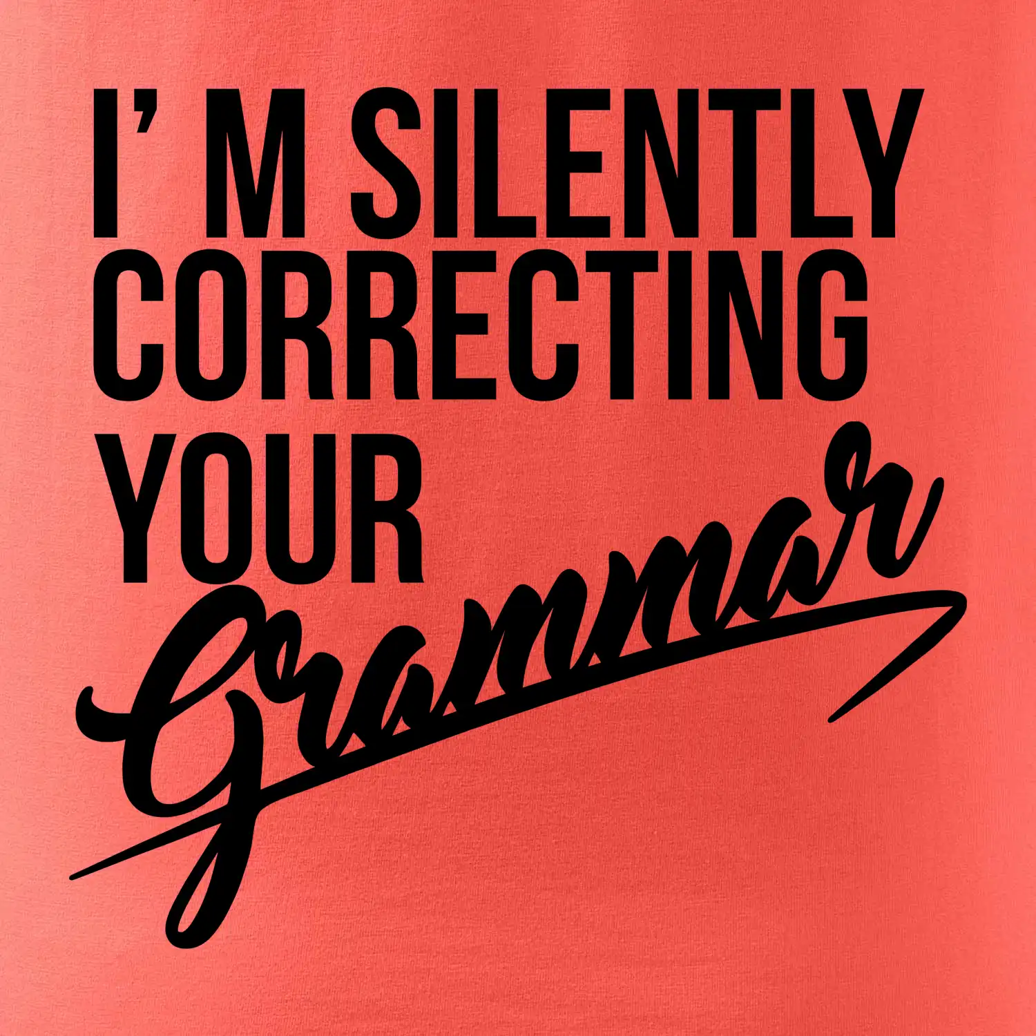 Correcting grammar
