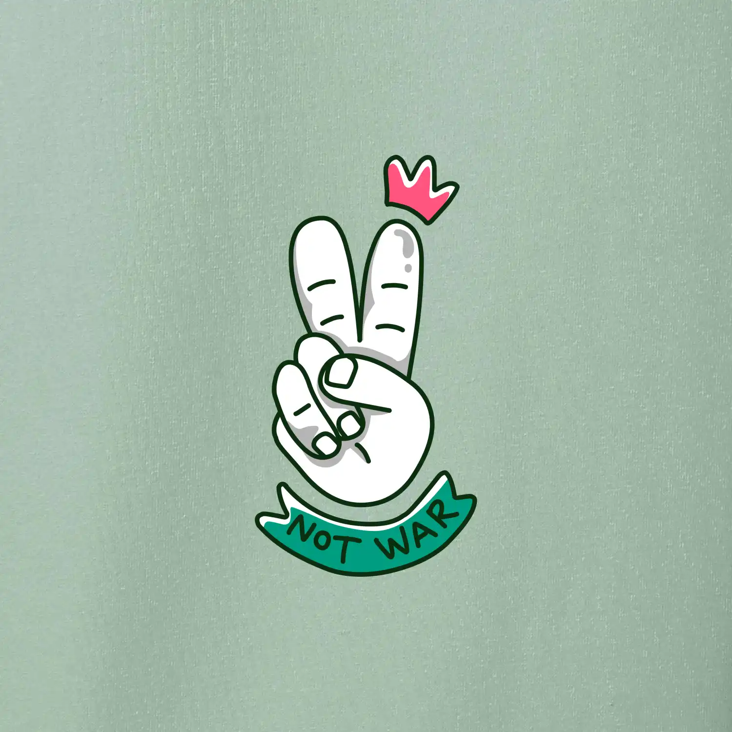 Victory ruka - not war