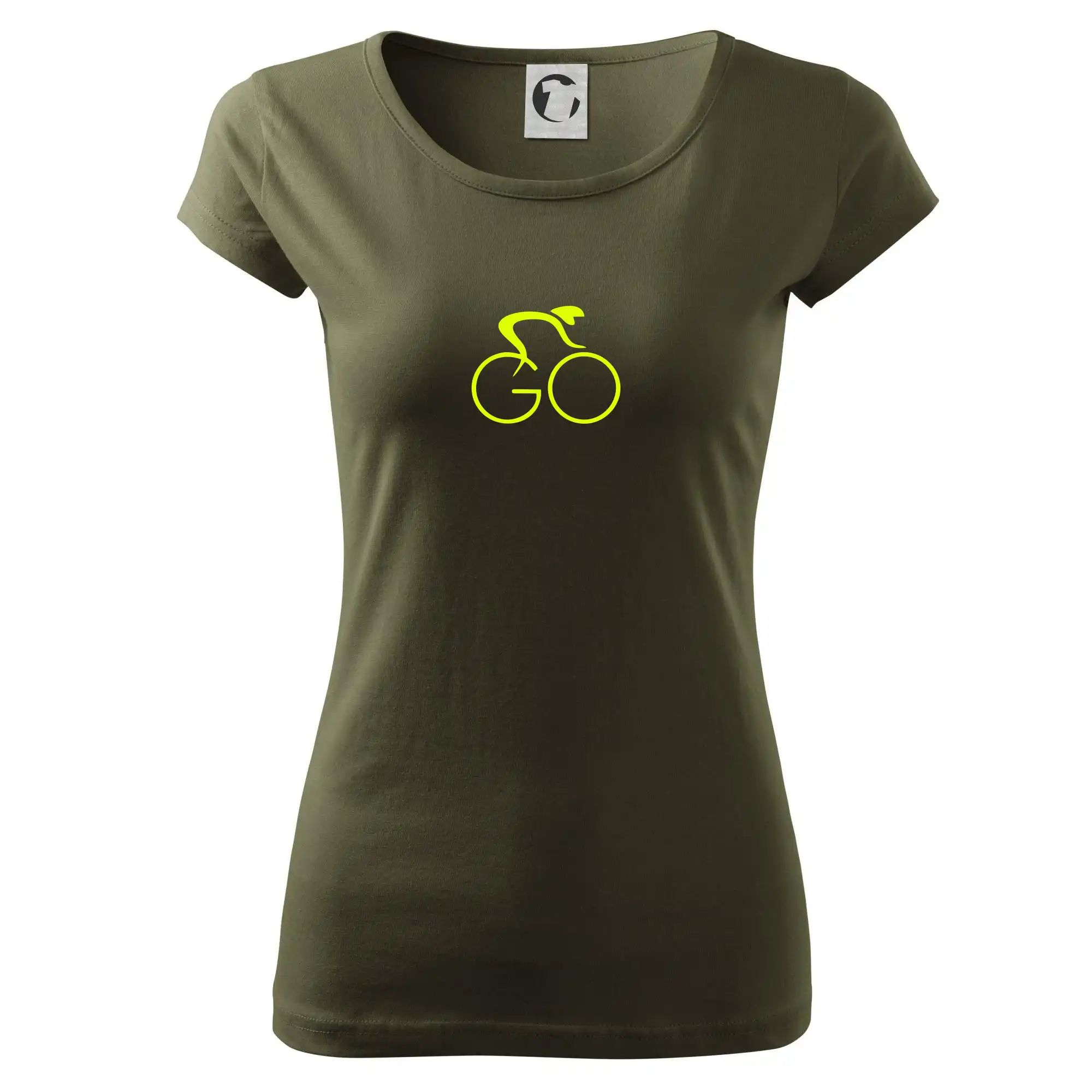 GO - Fluo cyklista malý