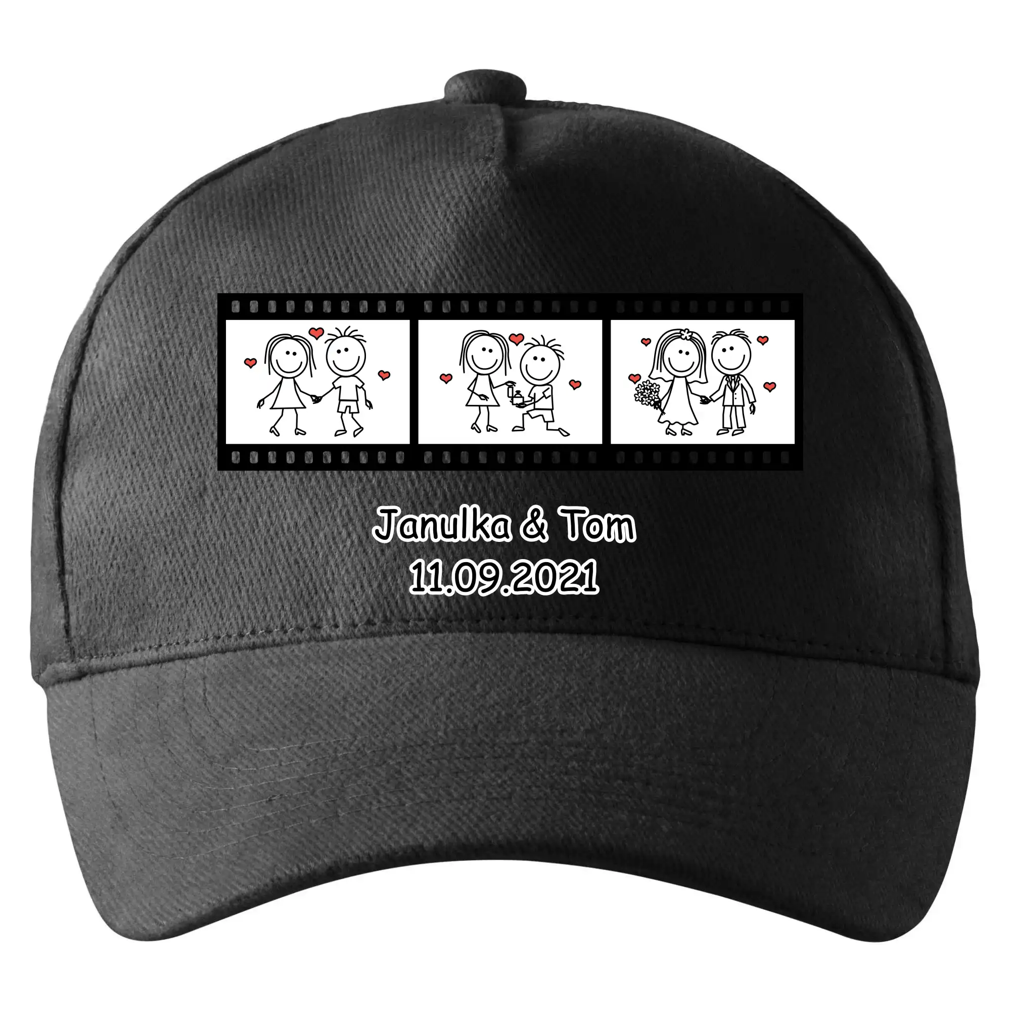 Svatební den - váš nápis (Hana-creative)