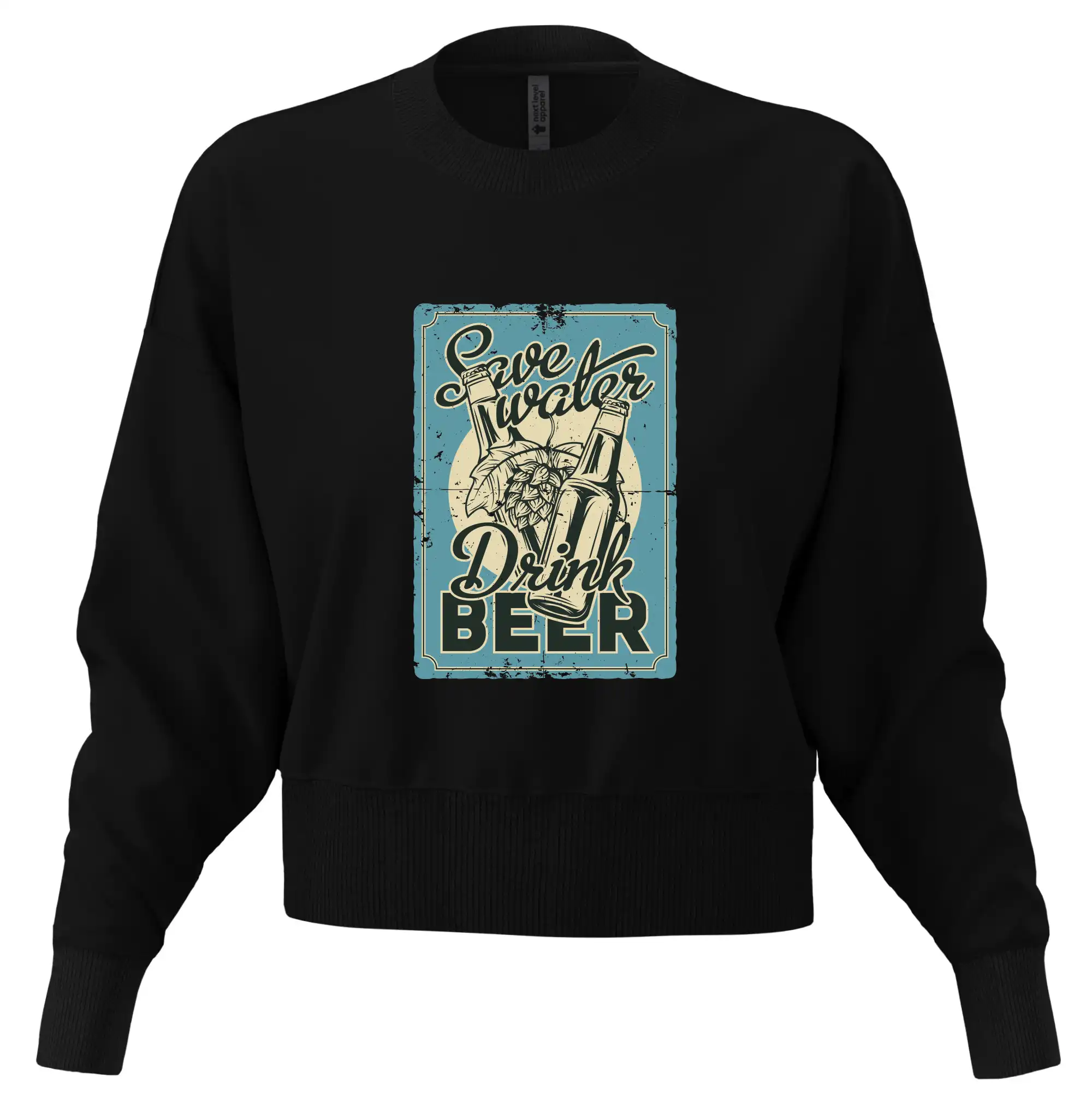 Save water drink beer poster